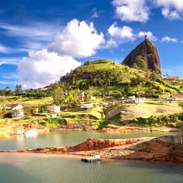 Guatape colors and El Penol Rock views: Day trip from Medellin