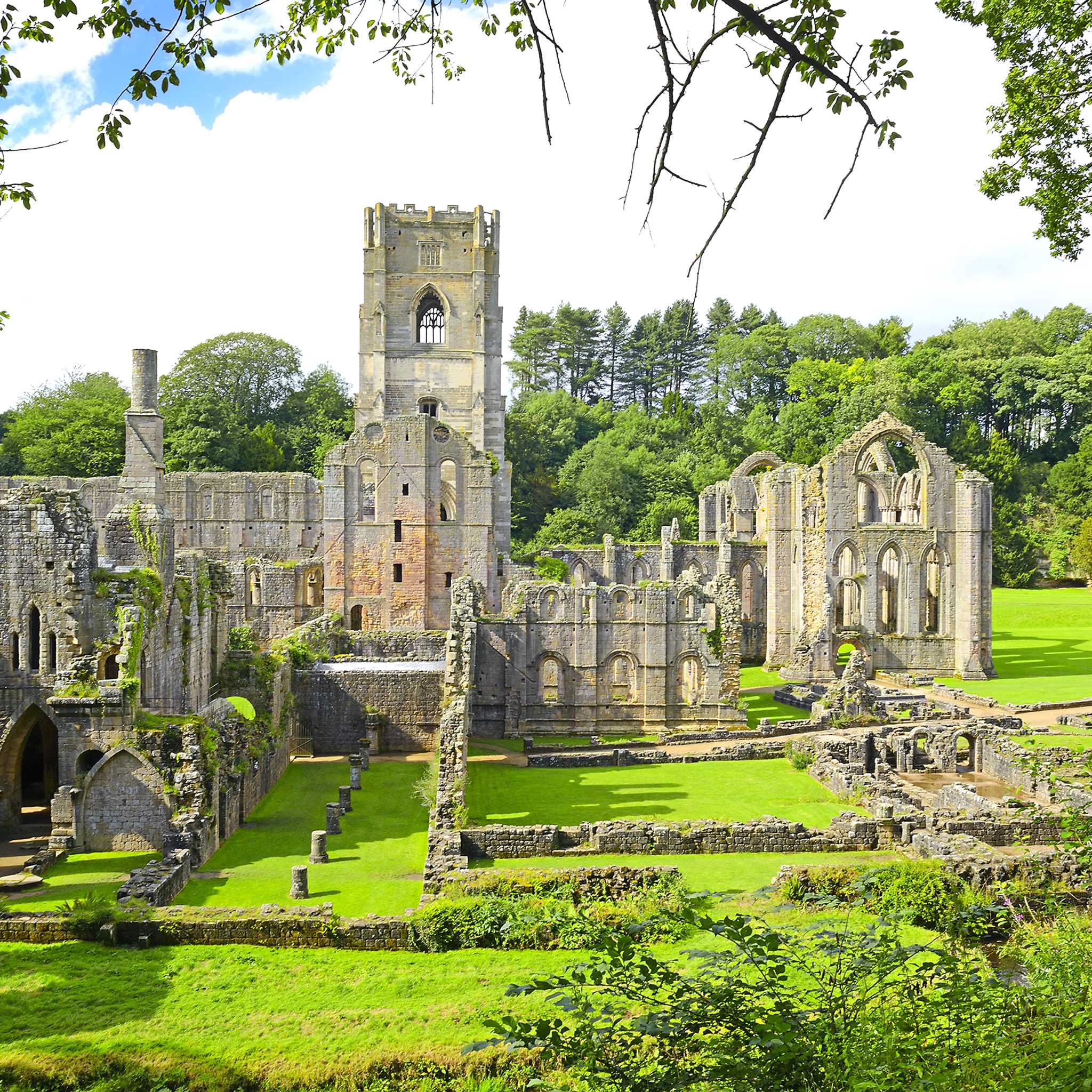 Abadía de Fountains y Parque Studley Royal