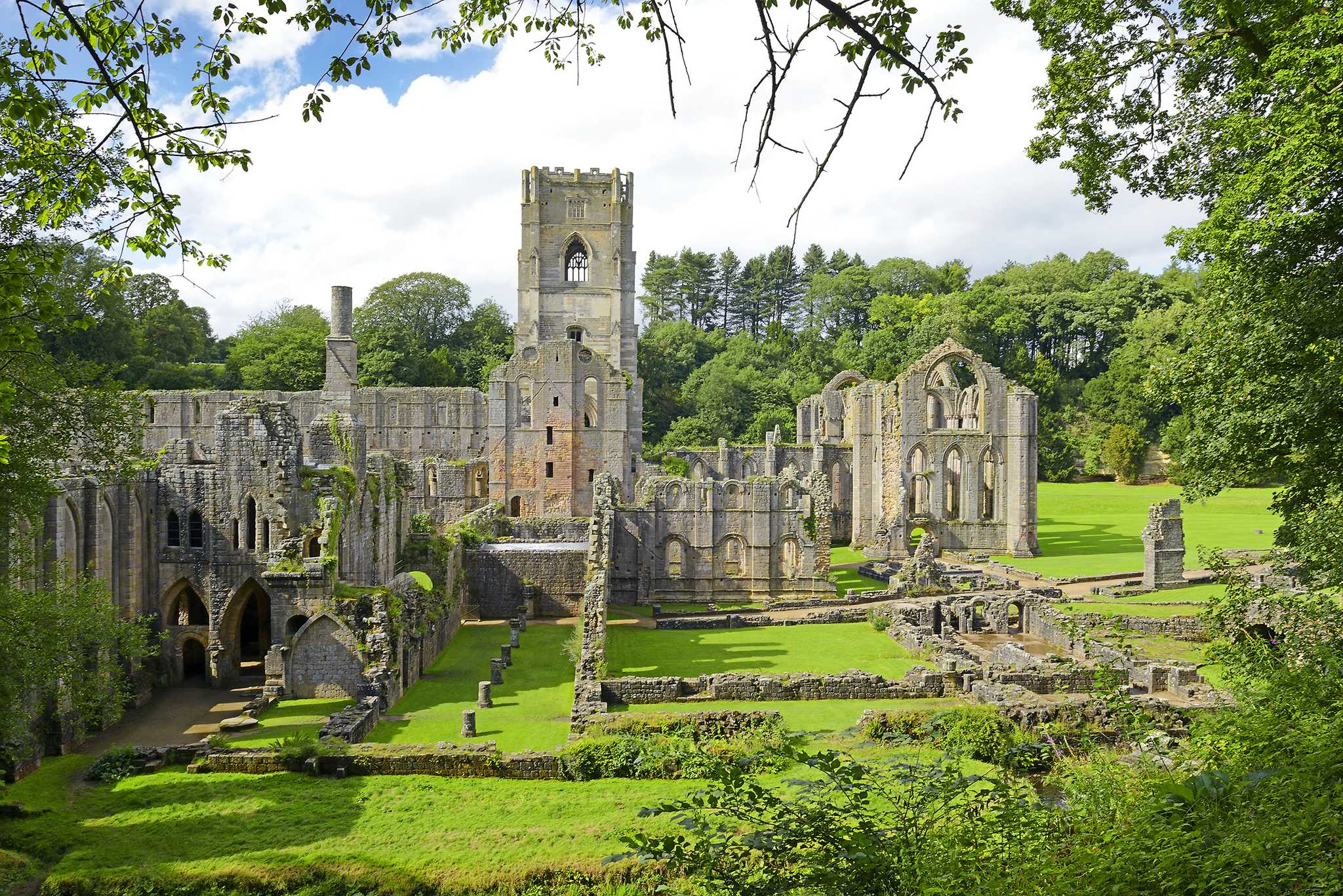 Fountains Abbey and Studley Royal Park