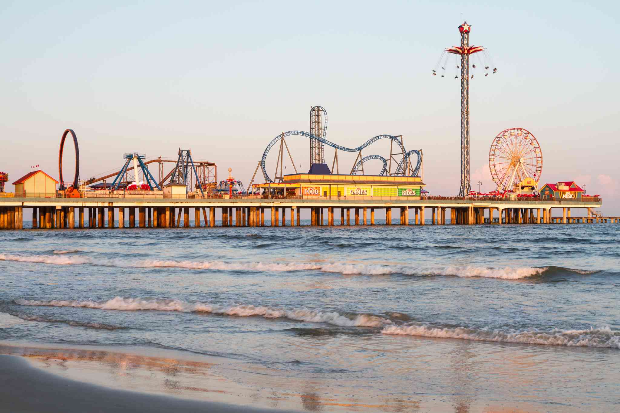Vista panorámica de Galveston, TX - excursión privada de un día desde Austin, TX - foto 3