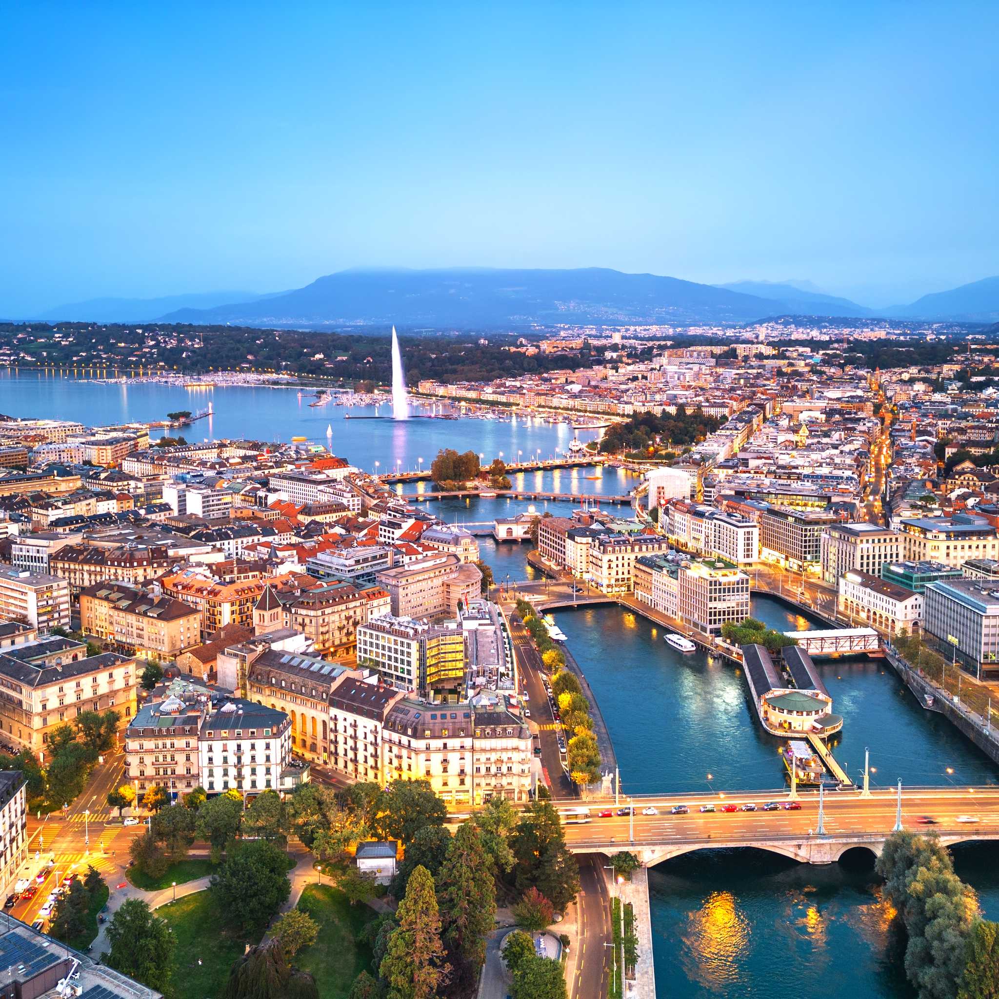 Private car transfers in Switzerland from Geneva Airport