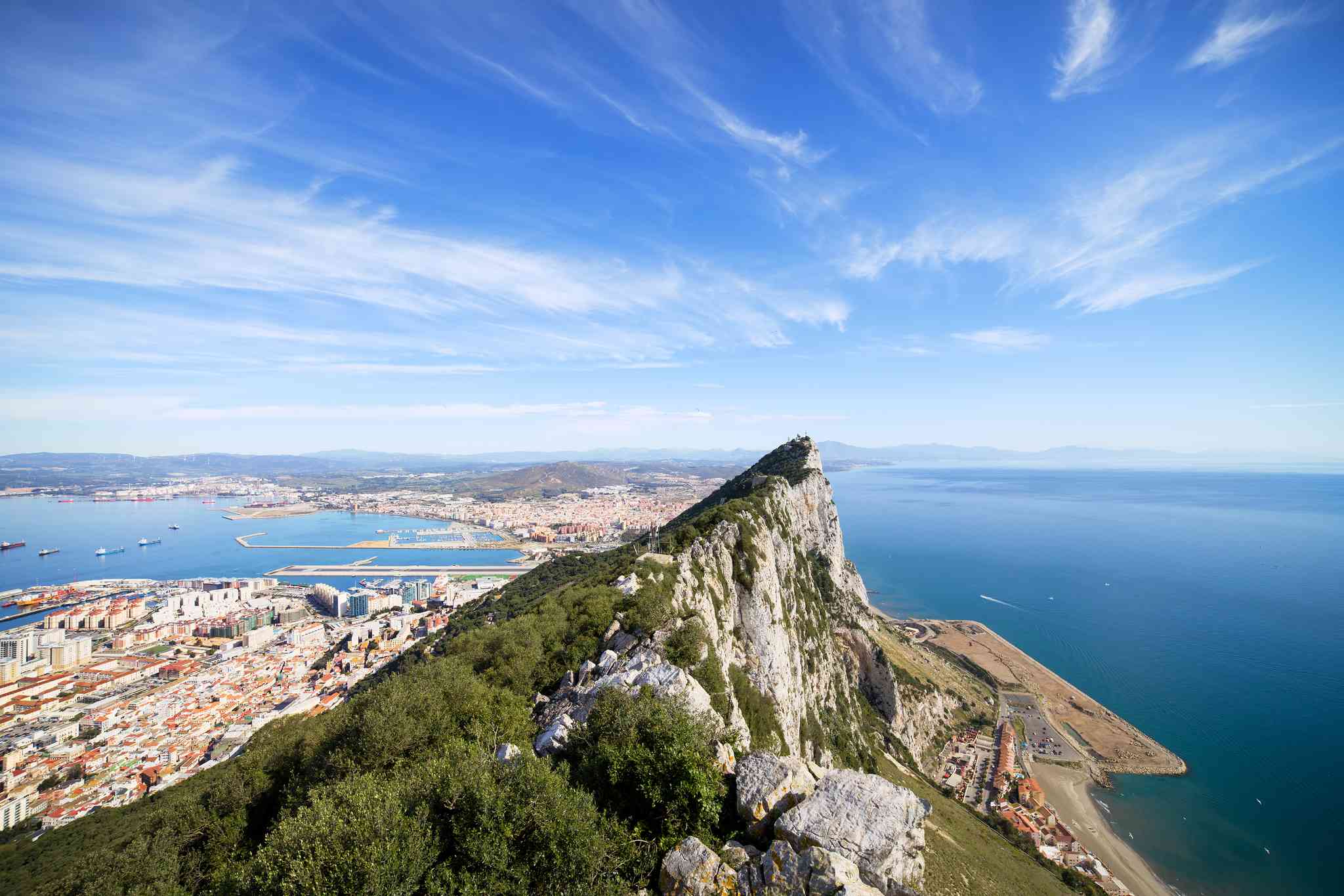 Blick auf die Landschaft von Gibraltar BORDER - private Tagesreise von Porto - Foto 3