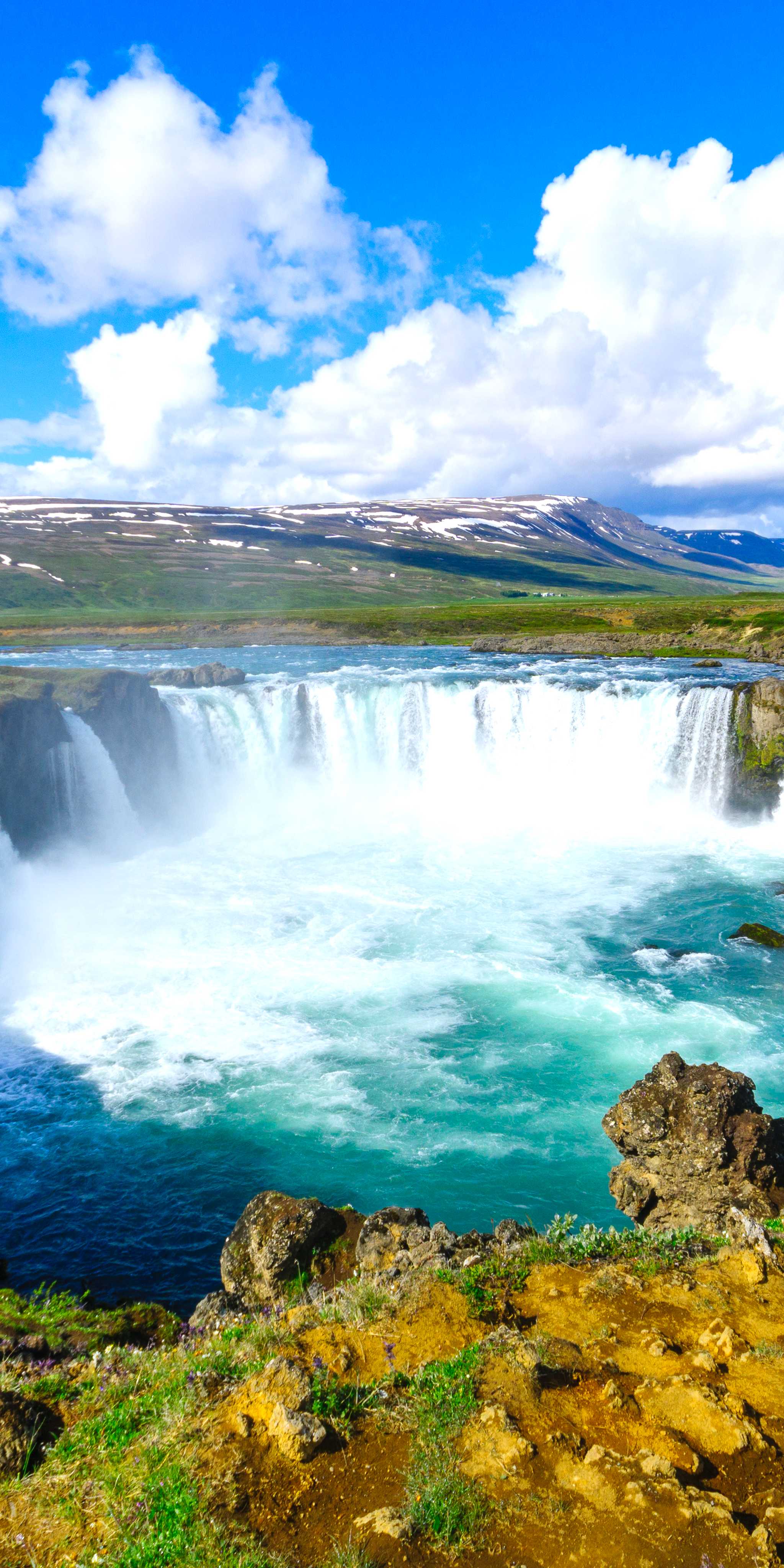 Goðafoss-Wasserfall