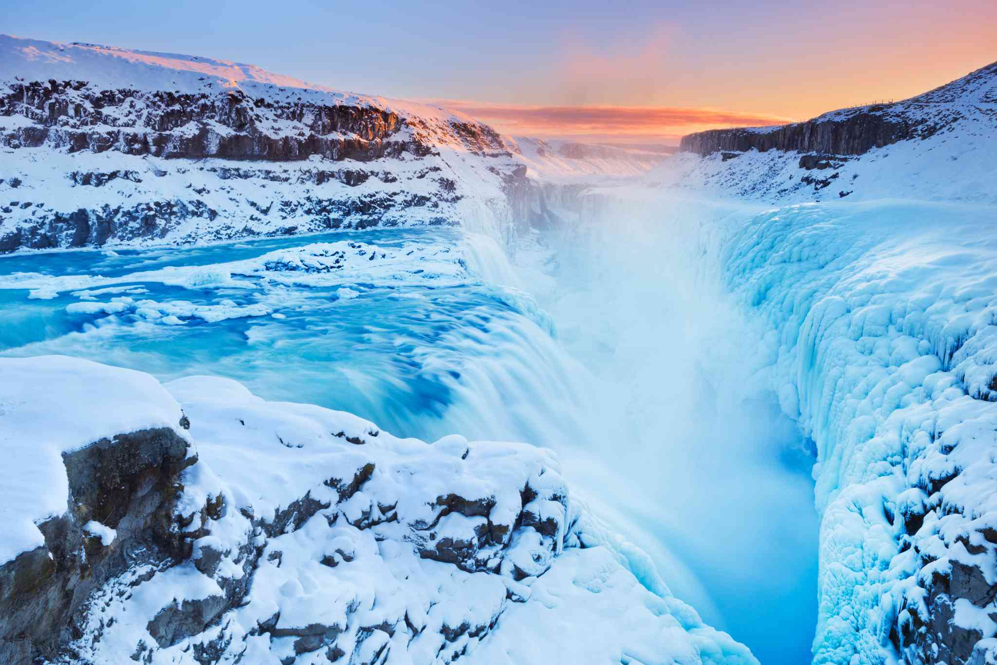 Gullfoss 의 경치 - Reykjavik 에서 출발하는 개인 day trip - 사진 4