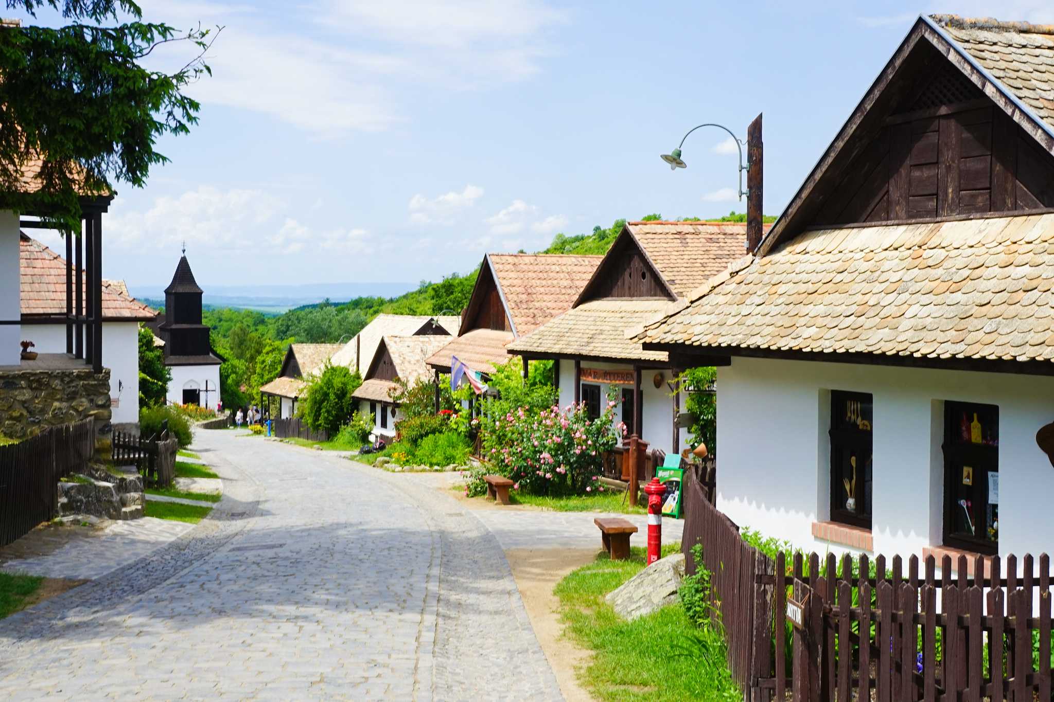 Itinerary stop at Holloko on private day trip from Budapest