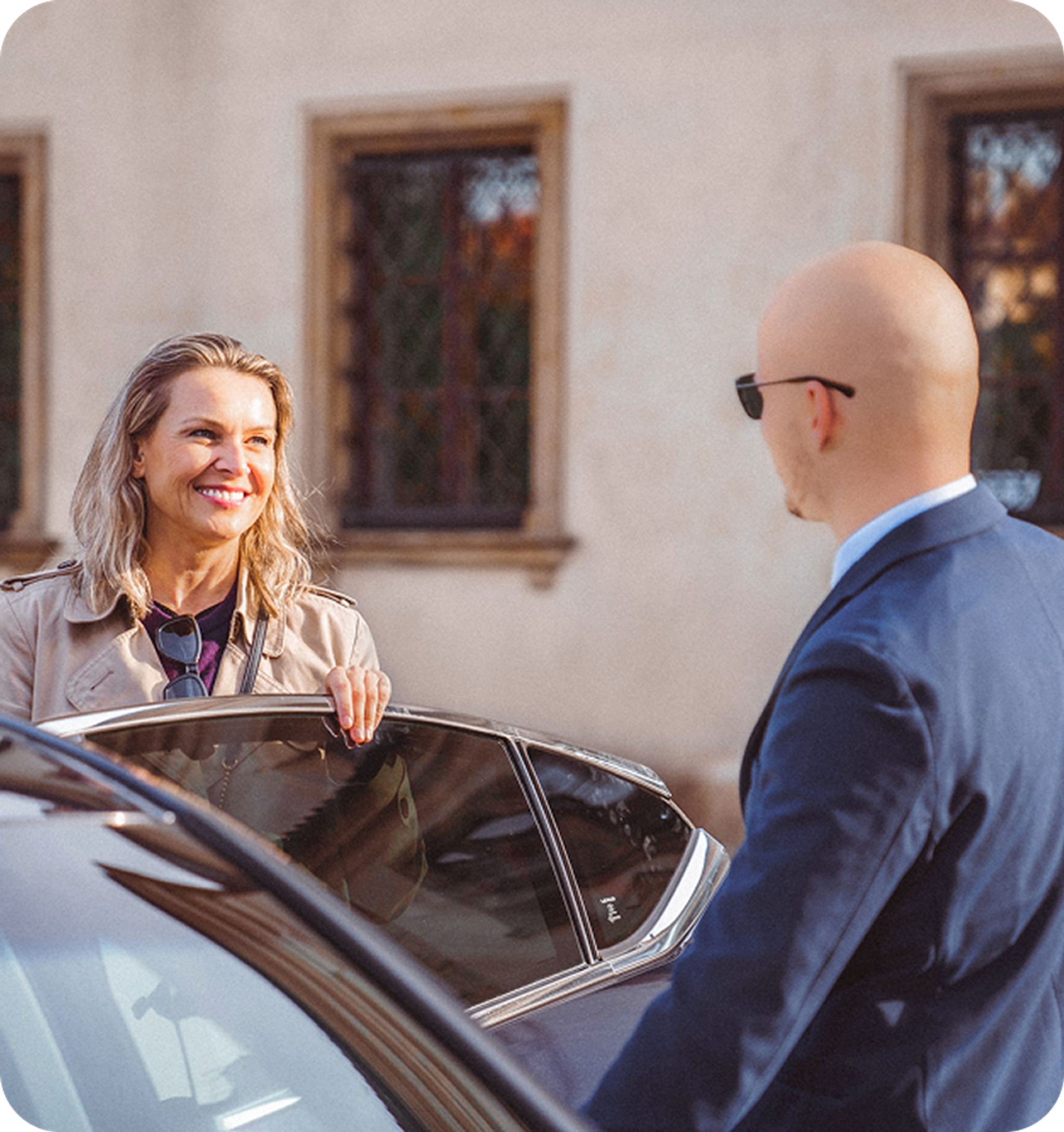 2. Get matched with a local driver