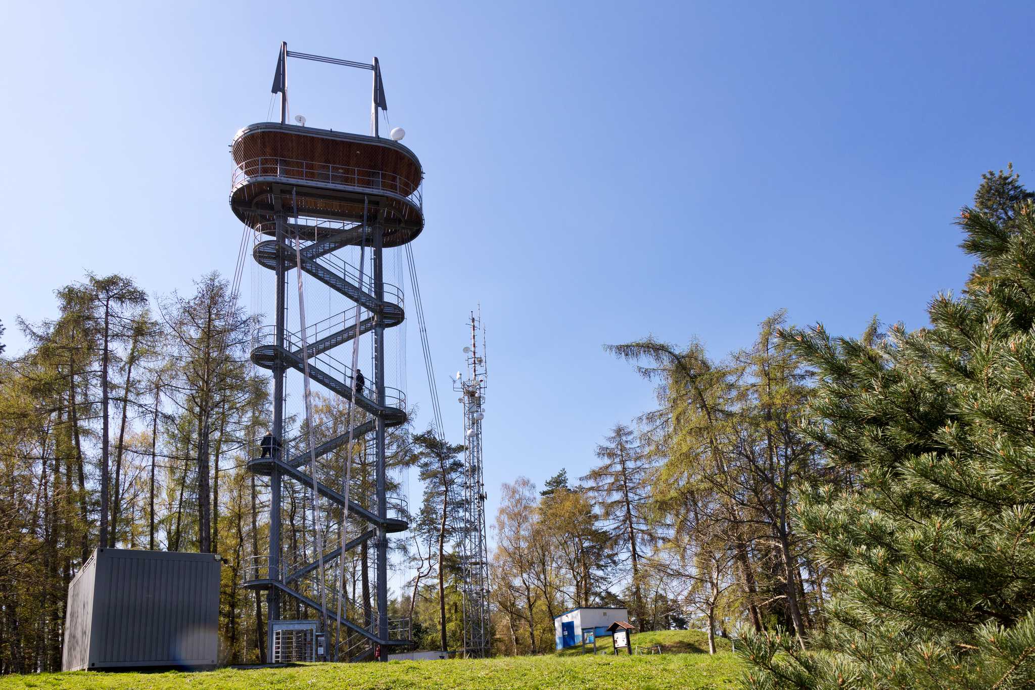 Reiseroute Stop in Hylacka Viewpoint auf privatem Tagesausflug von Prague