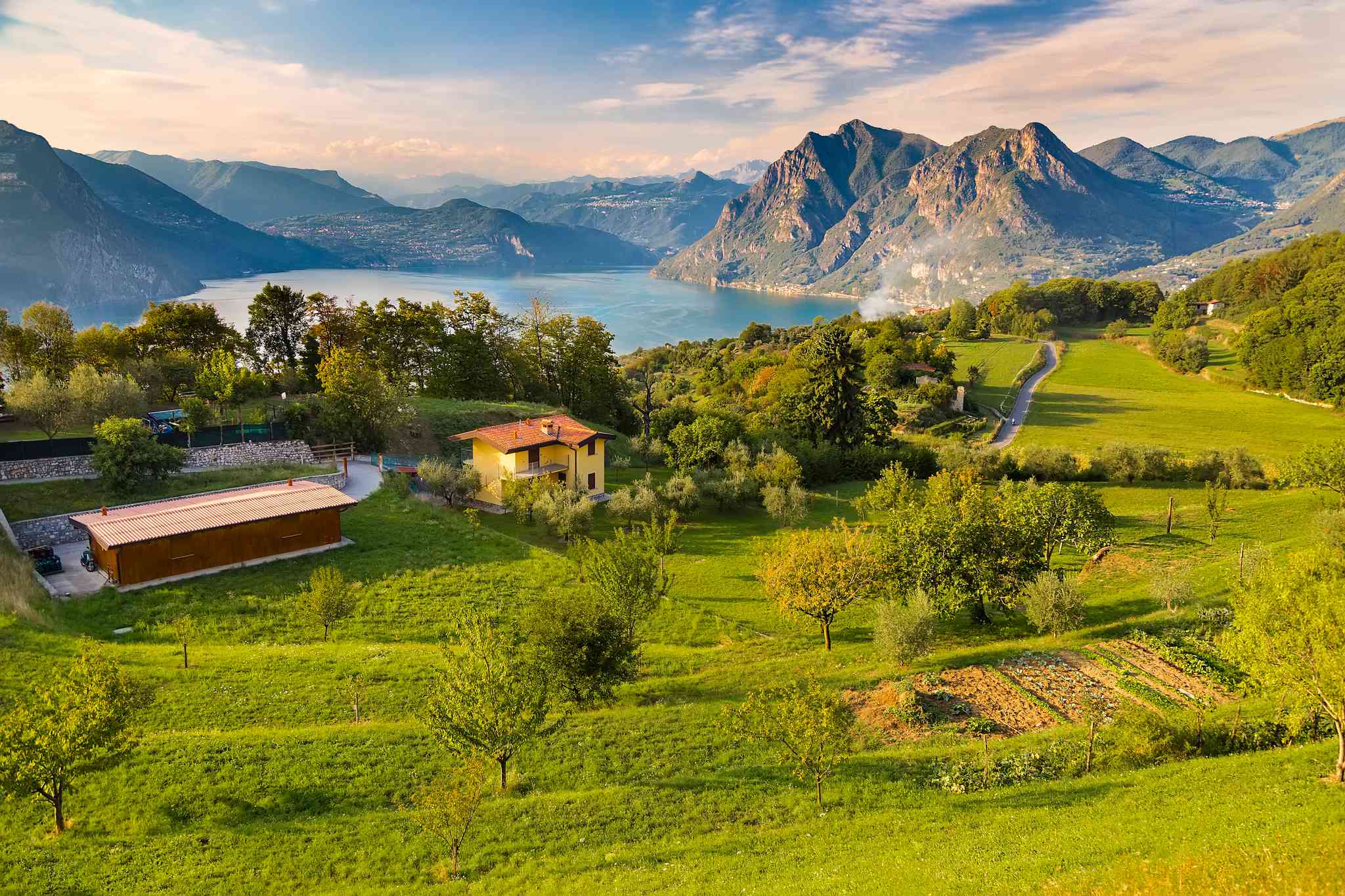 Blick auf die Landschaft von Iseo - private Tagesreise von Bergamo - Foto 2