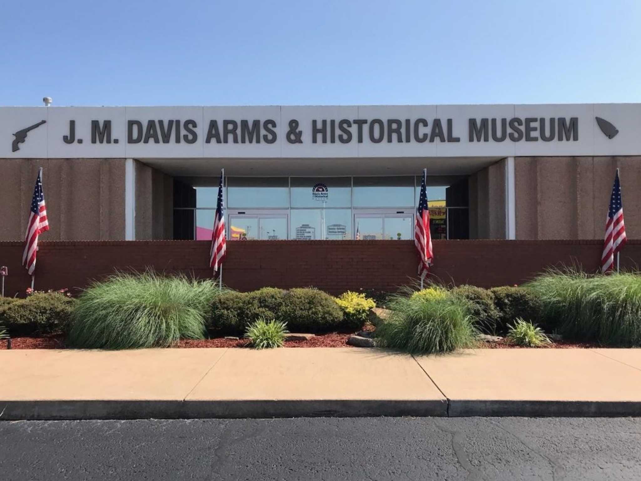 Visit J.M. Davis Arms & Historical Museum on the way from dallas-tx-us to tulsa-ok-us with Daytrip