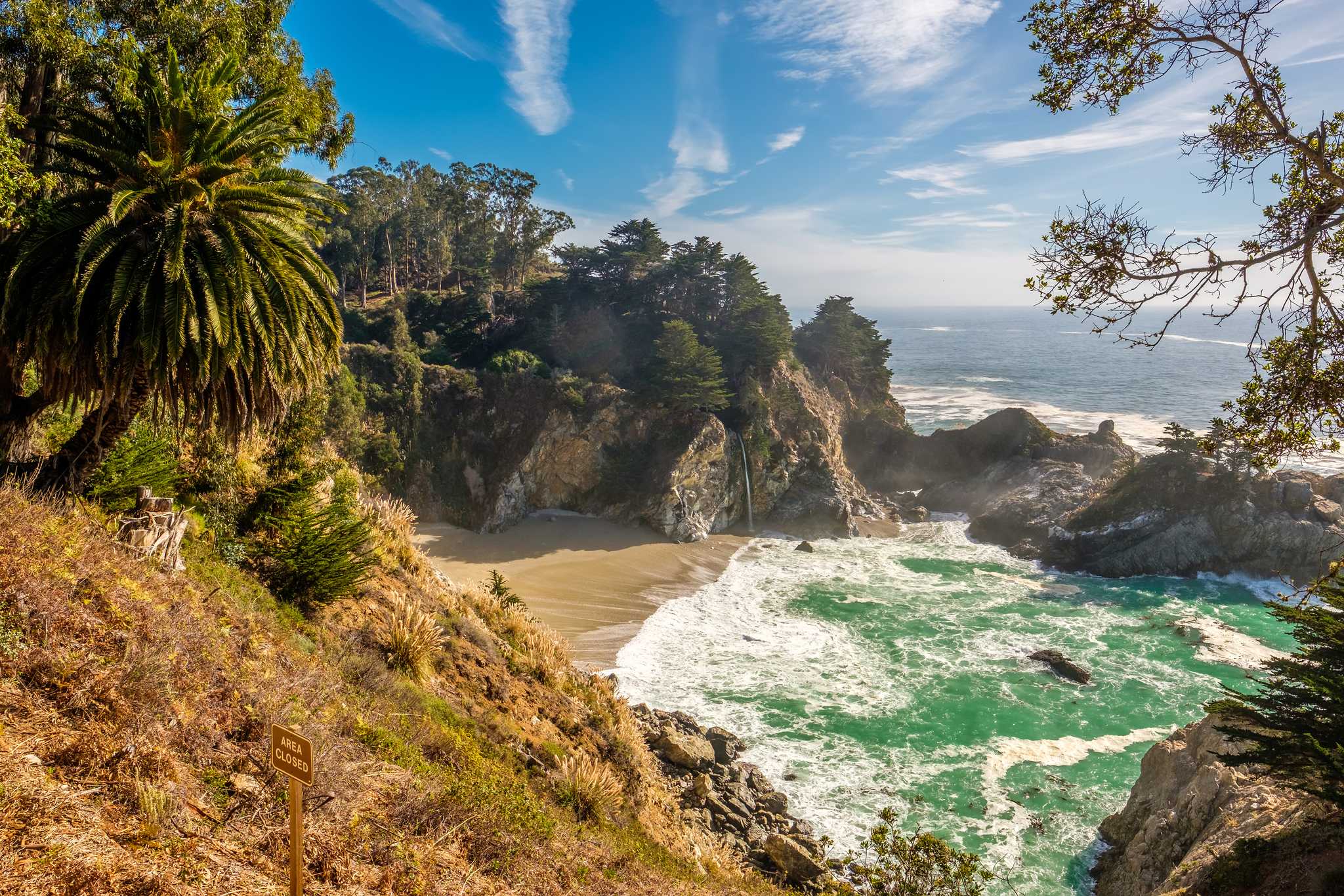 At one of California’s best state parks, 2,500-year-old redwoods tower above the dramatic Pacific coastline and pristine underwater reserves.