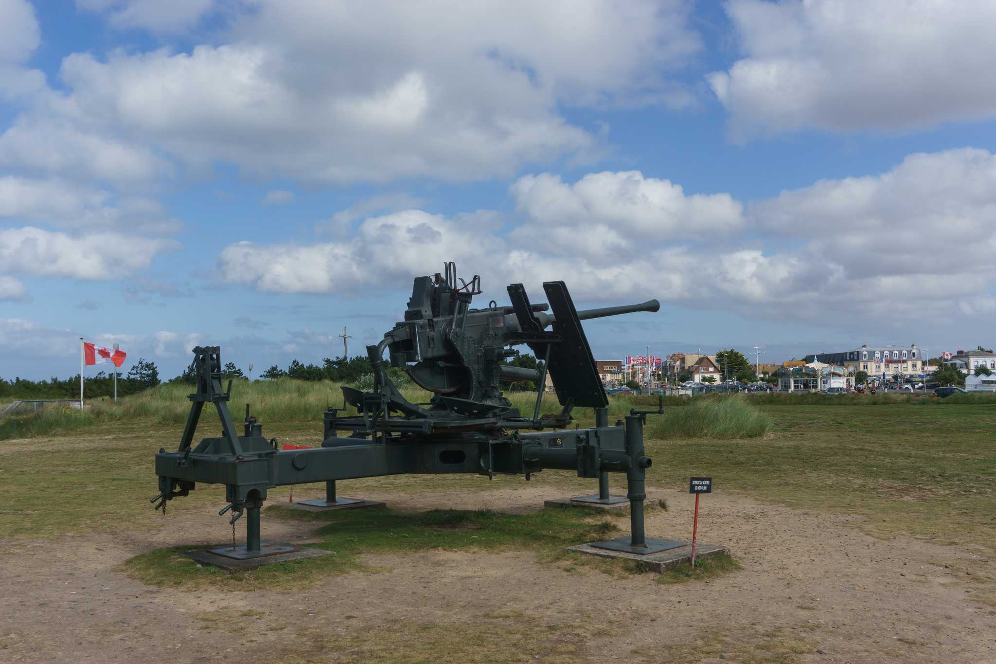 Reiseroute Stop in Juno Beach Centre auf privatem Tagesausflug von Caen