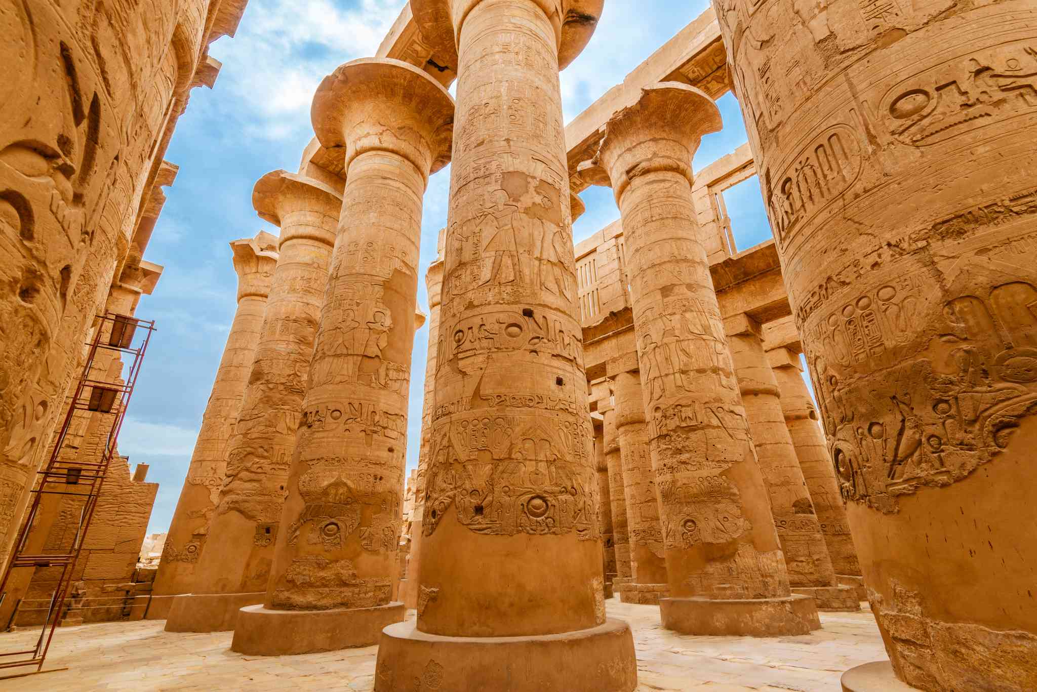 Blick auf die Landschaft von Cairo airport  - private Tagesreise von Karnak - Foto 4