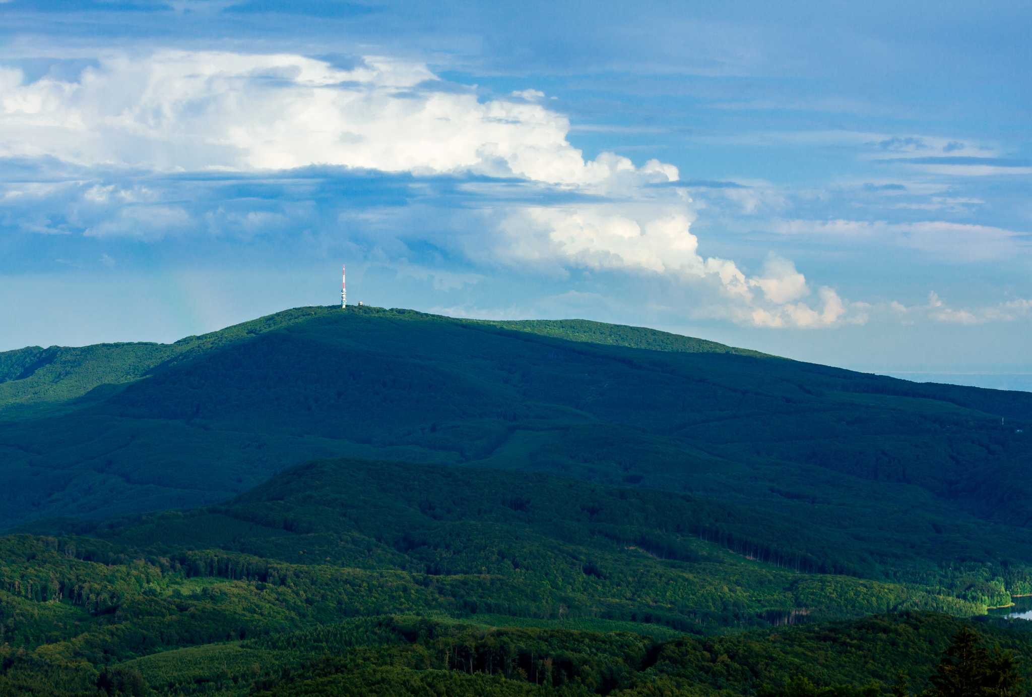 Itinerary stop at Kékes Summit on private day trip from Budapest