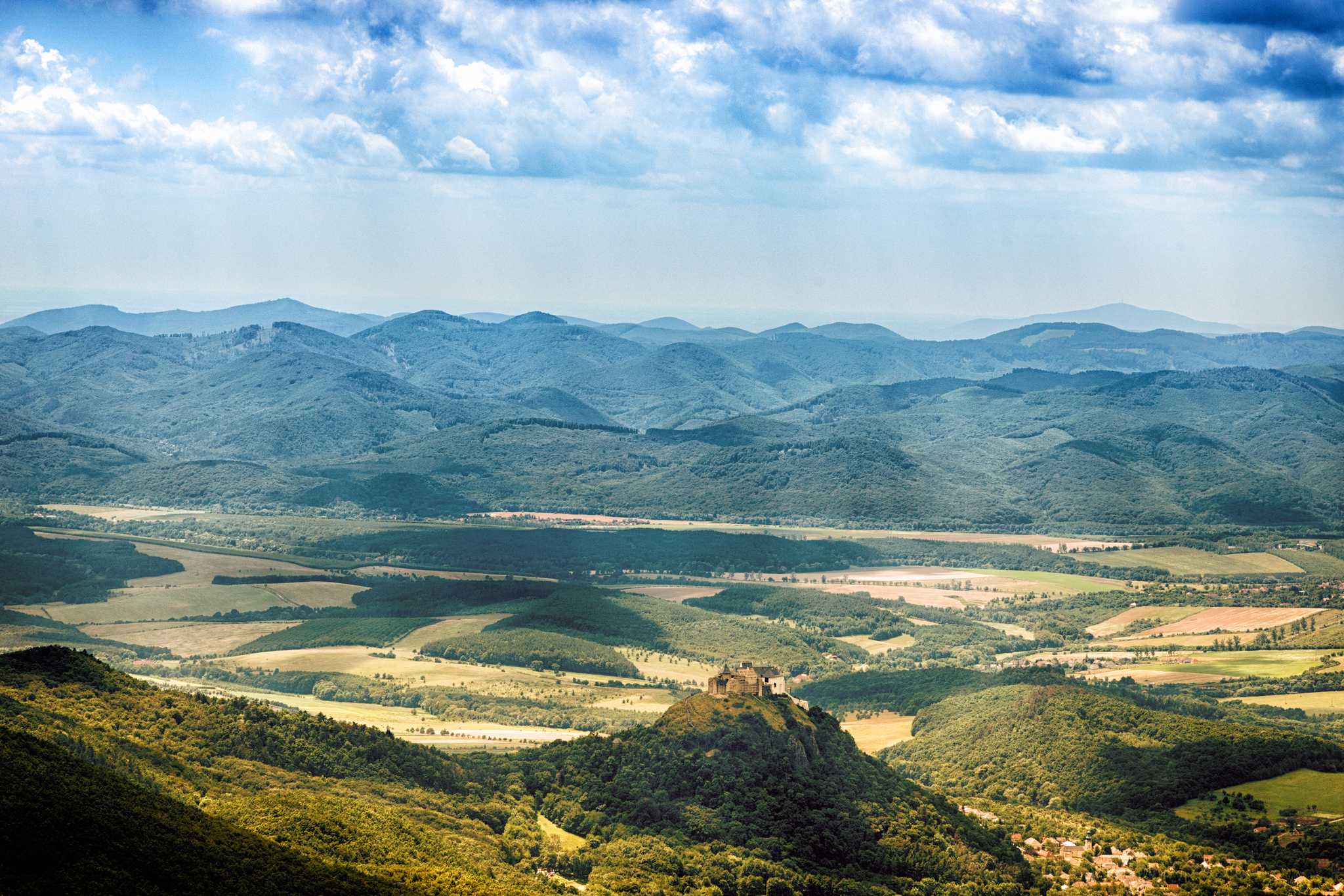 Itinerary stop at Kékes Summit on private day trip from Budapest