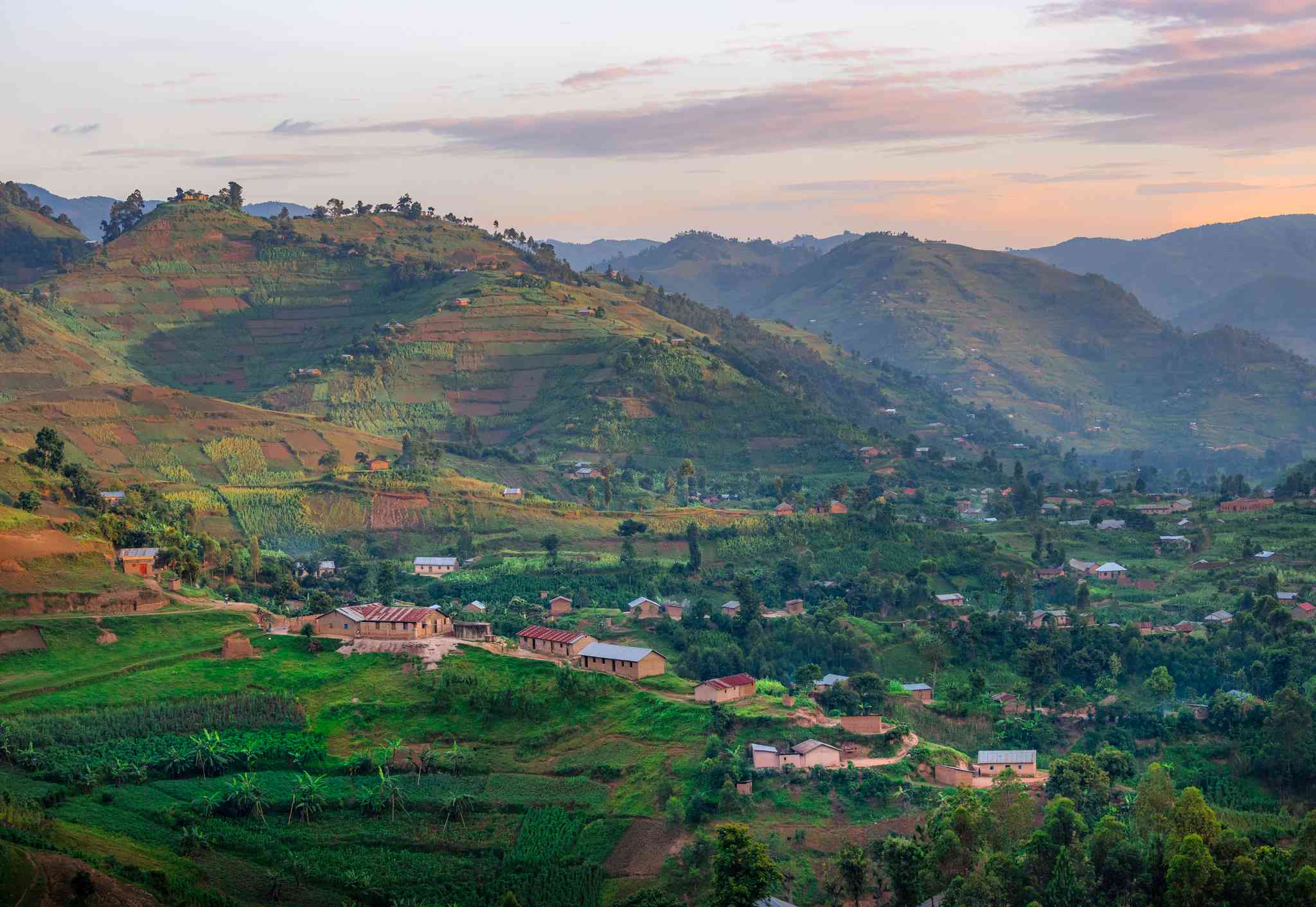Blick auf die Landschaft von Mbarara - private Tagesreise von Kisoro - Foto 3