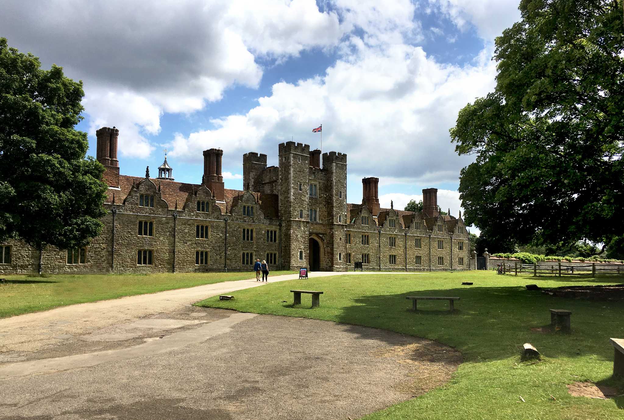 Arrêt de l'itinéraire à Knole lors d'une excursion privée d'une journée depuis London