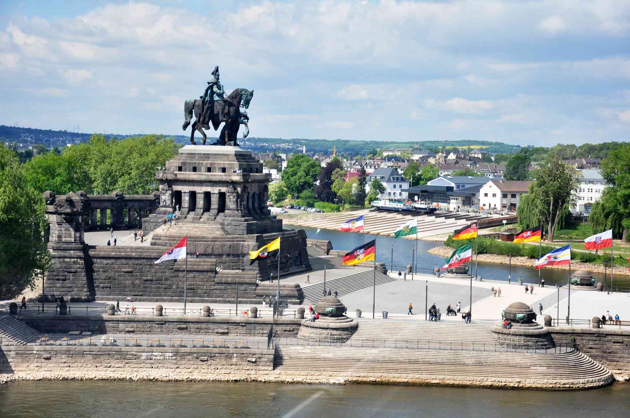Scenic view of Koblenz - private day trip from Berlin - photo 3