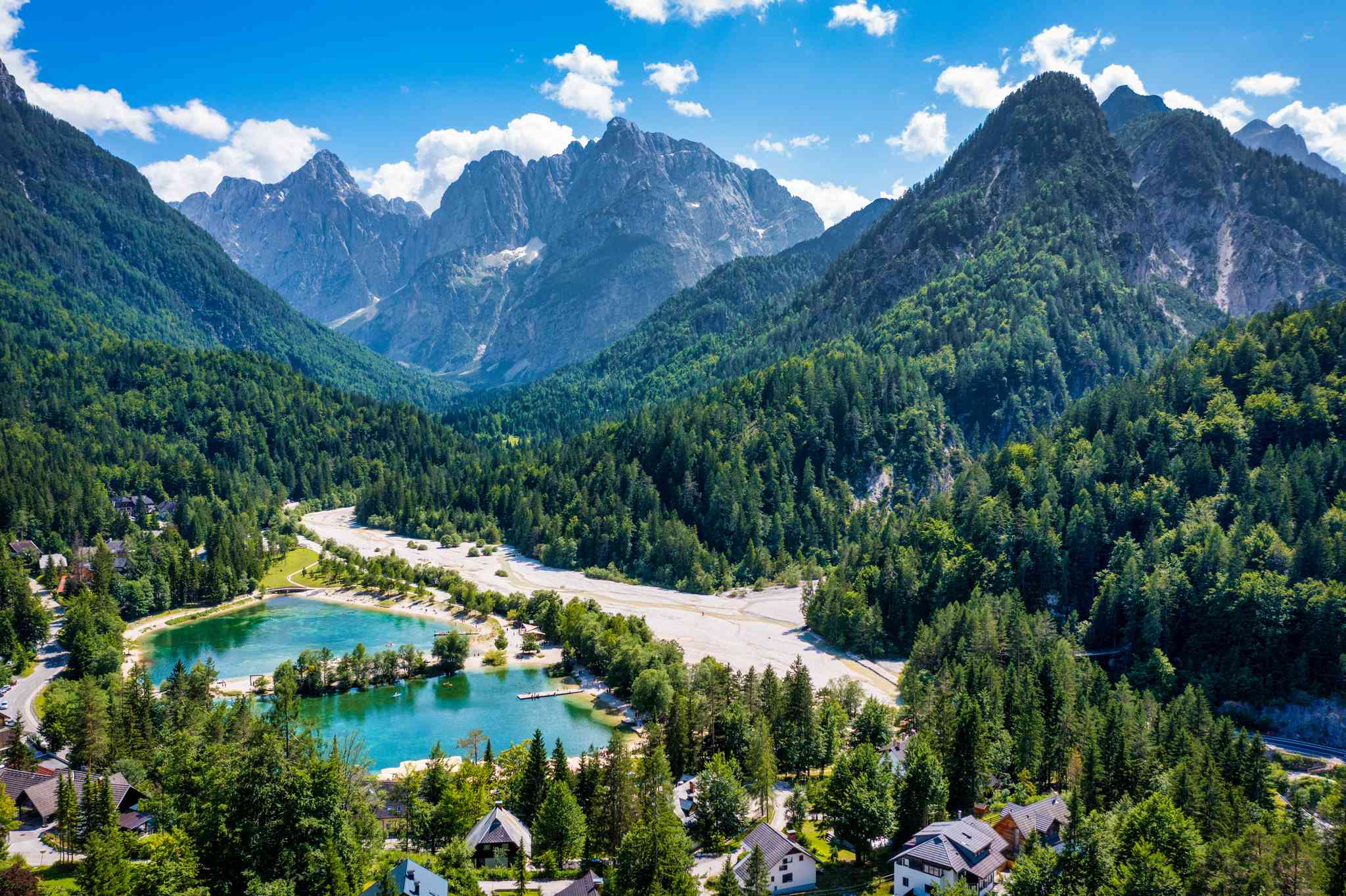 Blick auf die Landschaft von Kranjska Gora - Zelenci-See - private Tagesreise von Venedig - Foto 4
