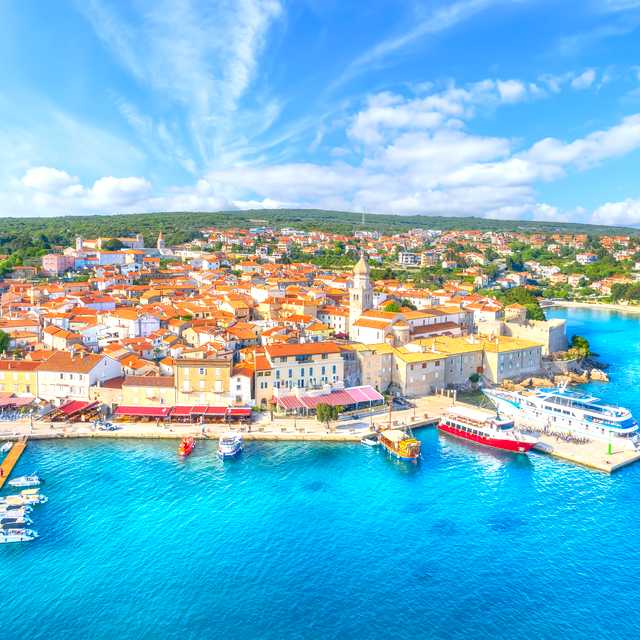 Rijeka to Krk Island and Baska Beach: Private day trip