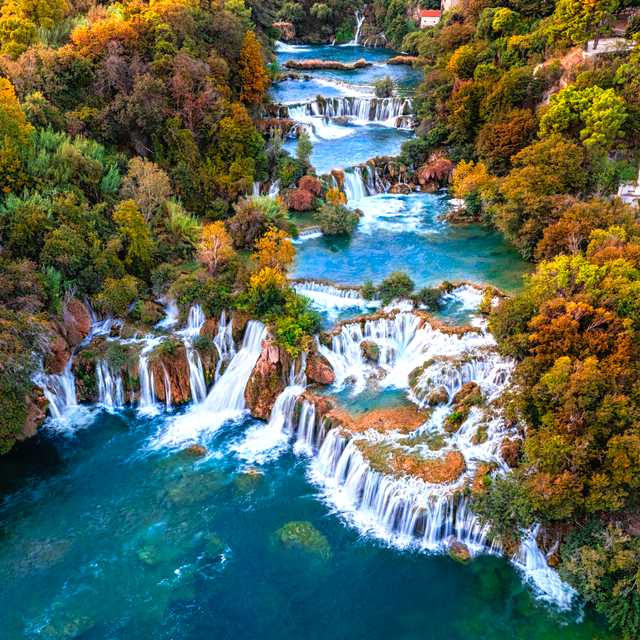 Zadar to Krka National Park and Skradin: Private day trip