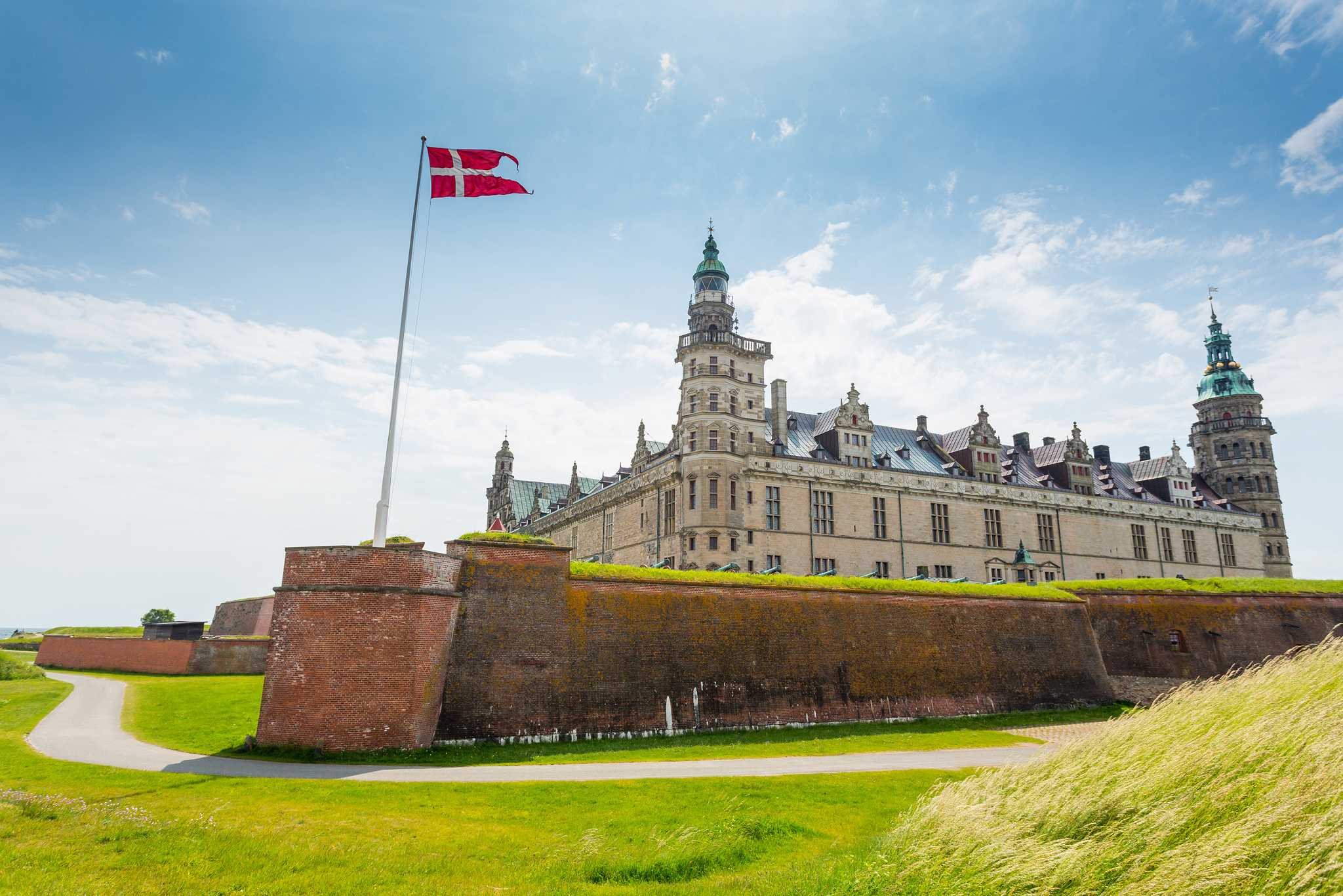 Itinerary stop at Kronborg Castle on private day trip from Roskilde