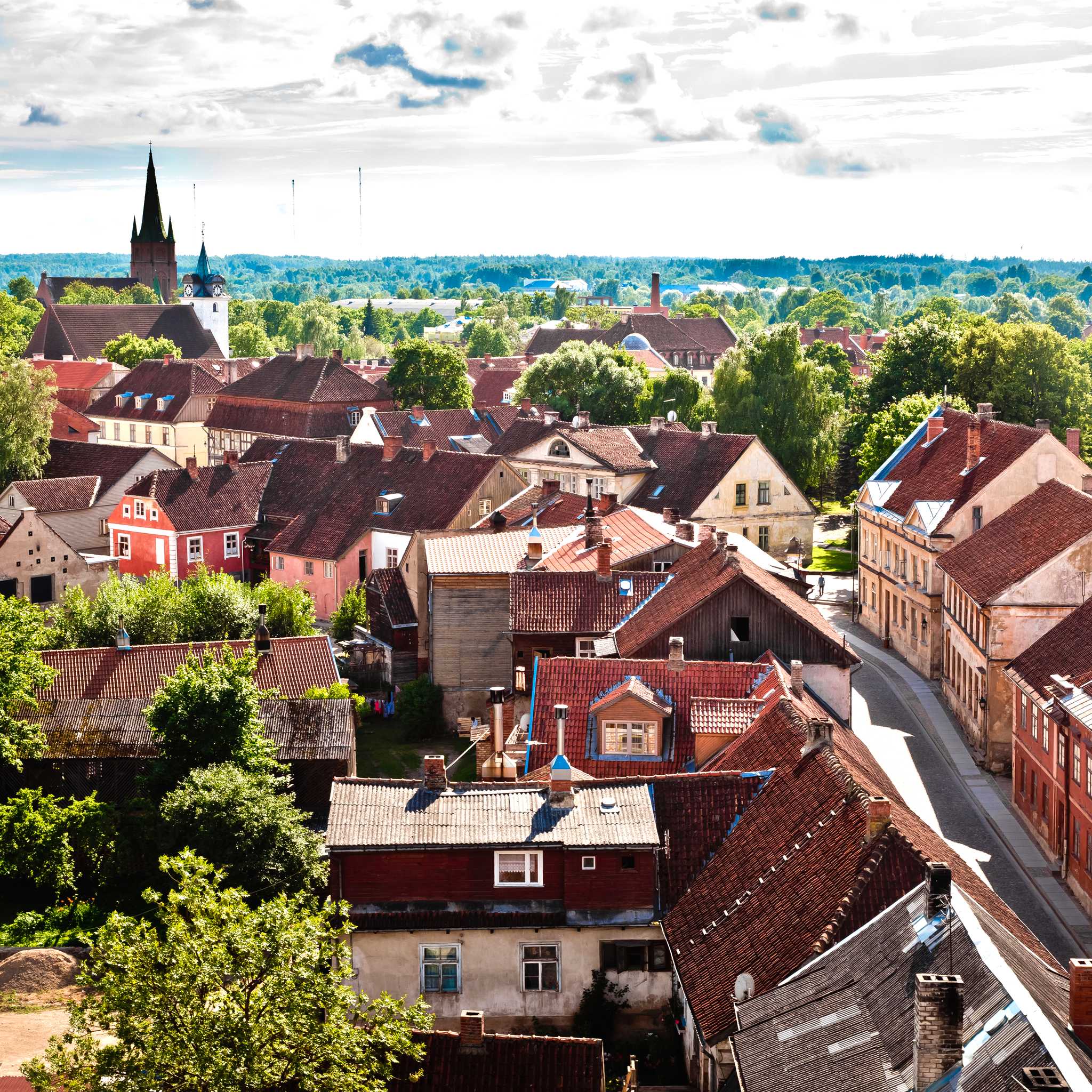 Private car transfers in Latvia from Kuldiga