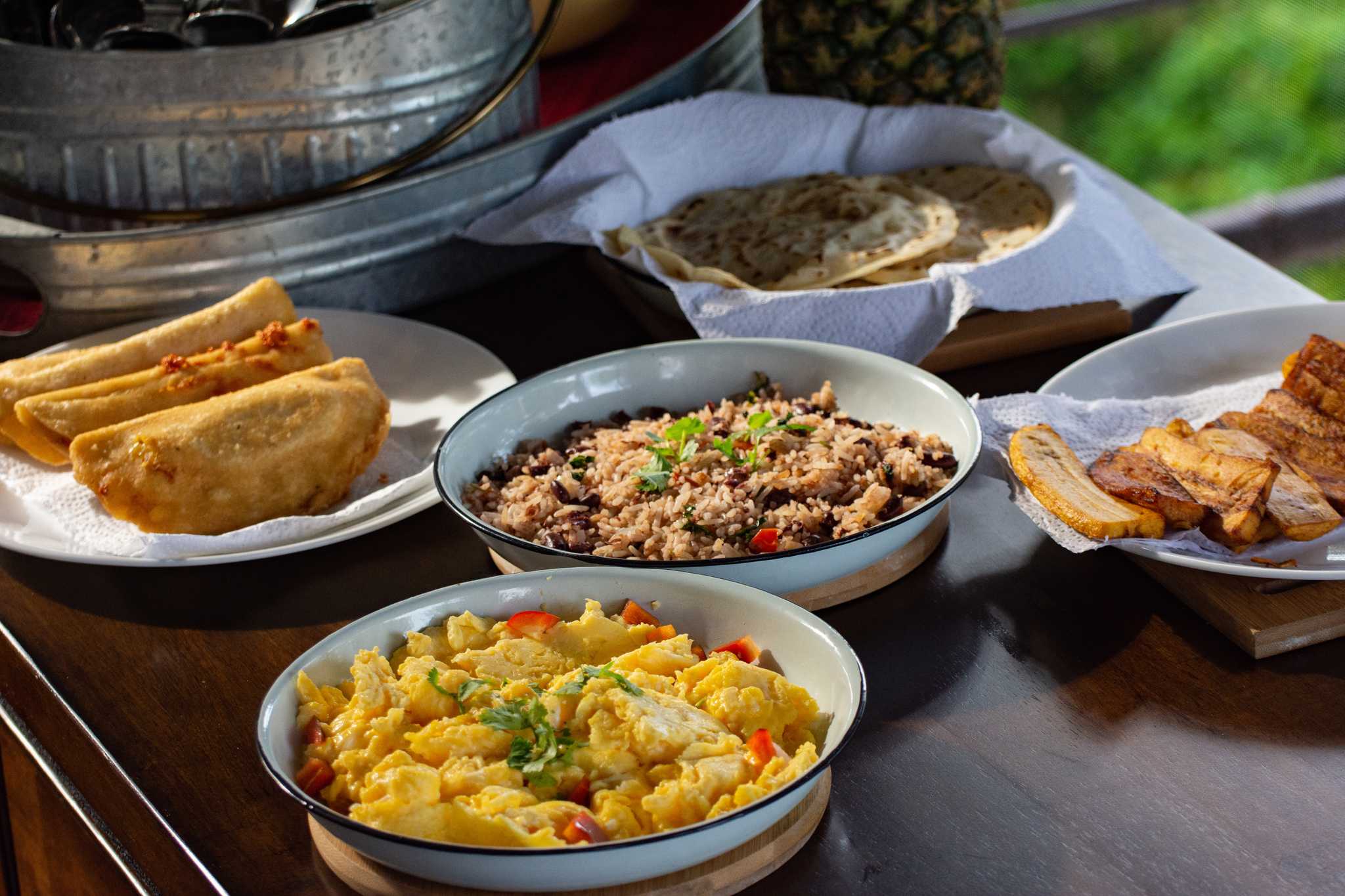 Arrêt de l'itinéraire à La Fortuna lors d'une excursion privée d'une journée depuis Limon