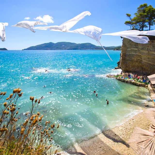 Zakinthos City to Laganas and Damianos Cave: Day trip