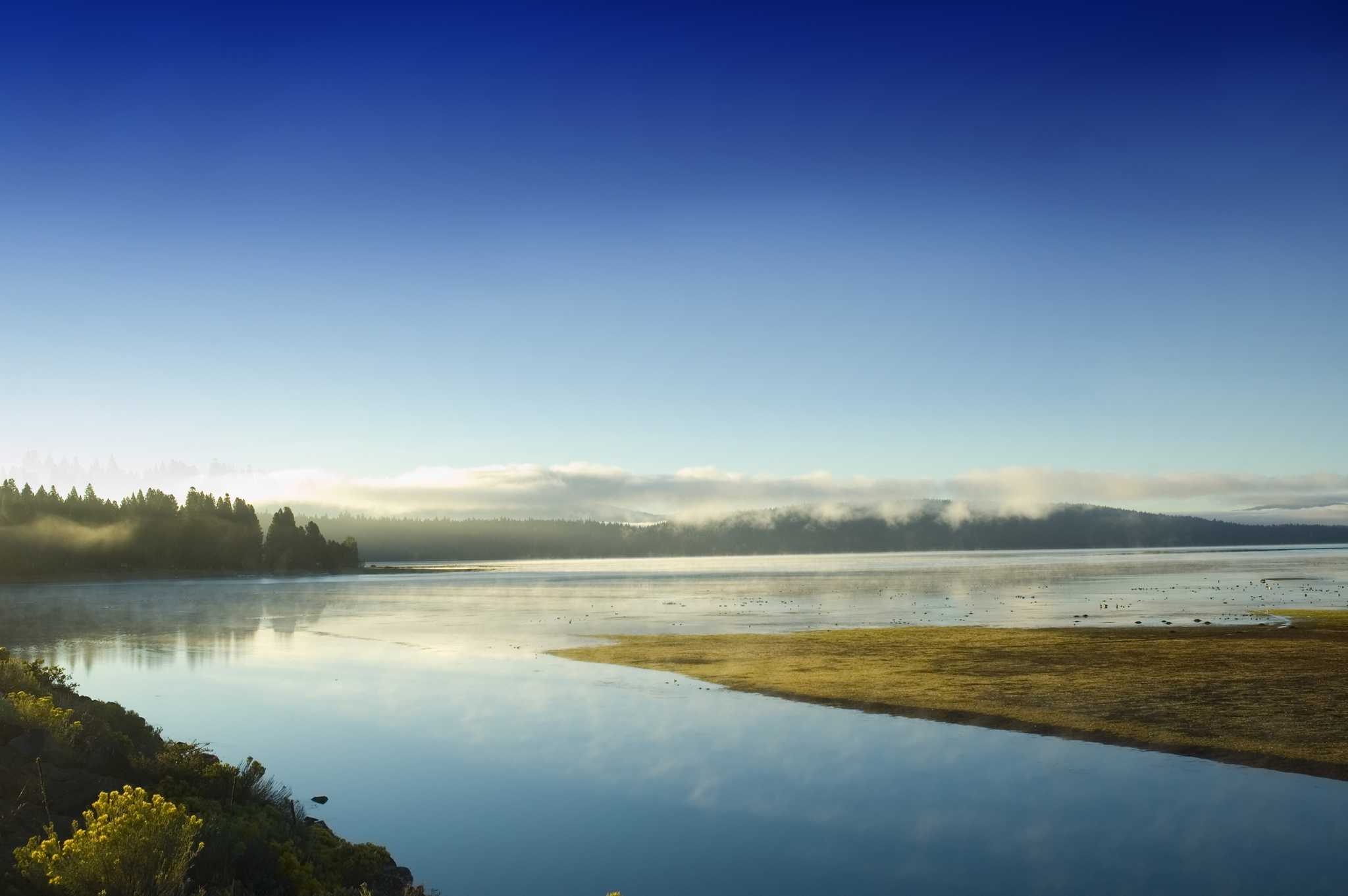 Backed by mountain vistas, this large reservoir is one of the most beautiful lakes in northern California, where you can enjoy every outdoor activity imaginable.