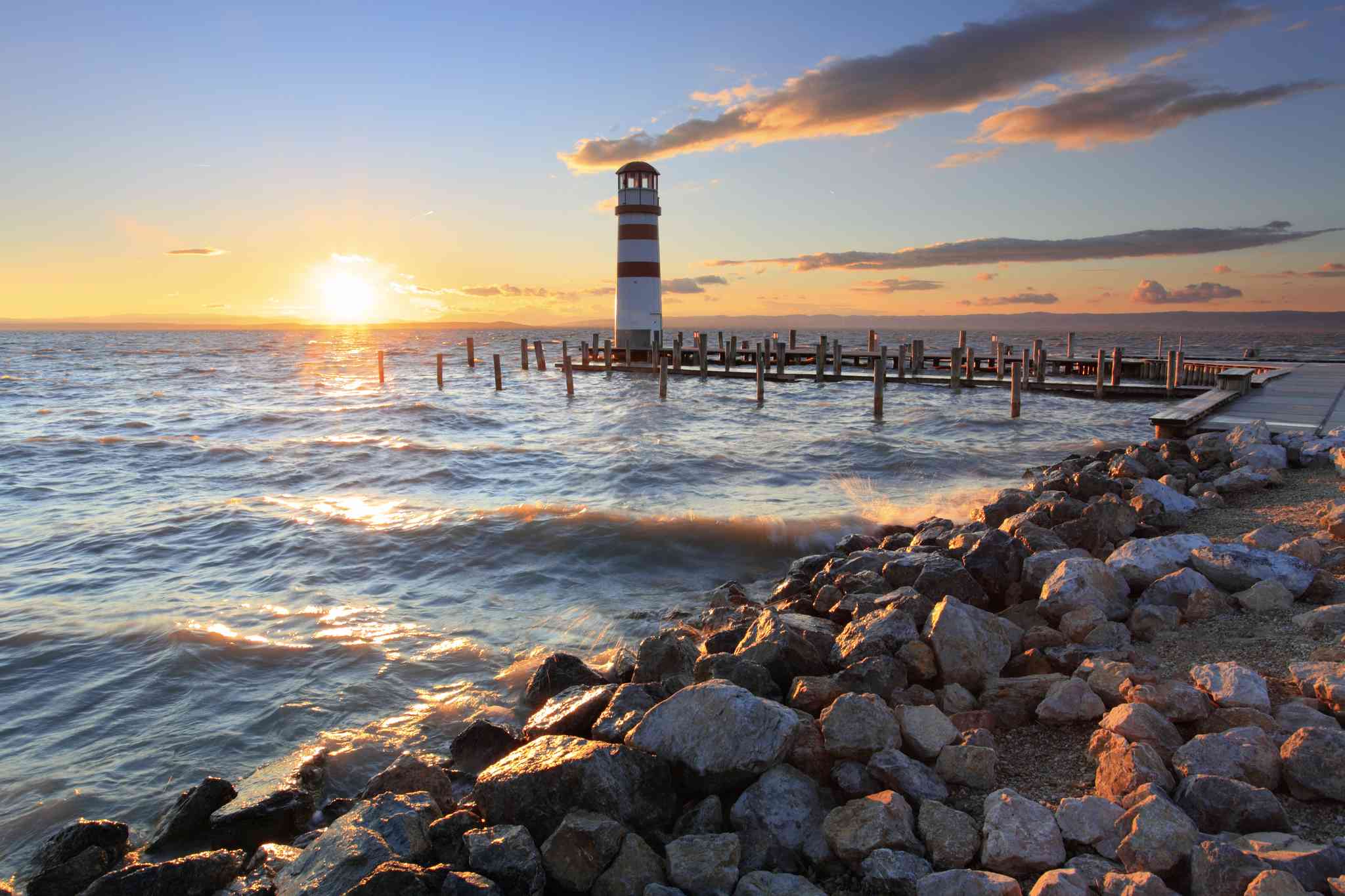 Vue pittoresque de Lac Neusiedl - excursion privée d'une journée depuis Vienna Airport - photo 2