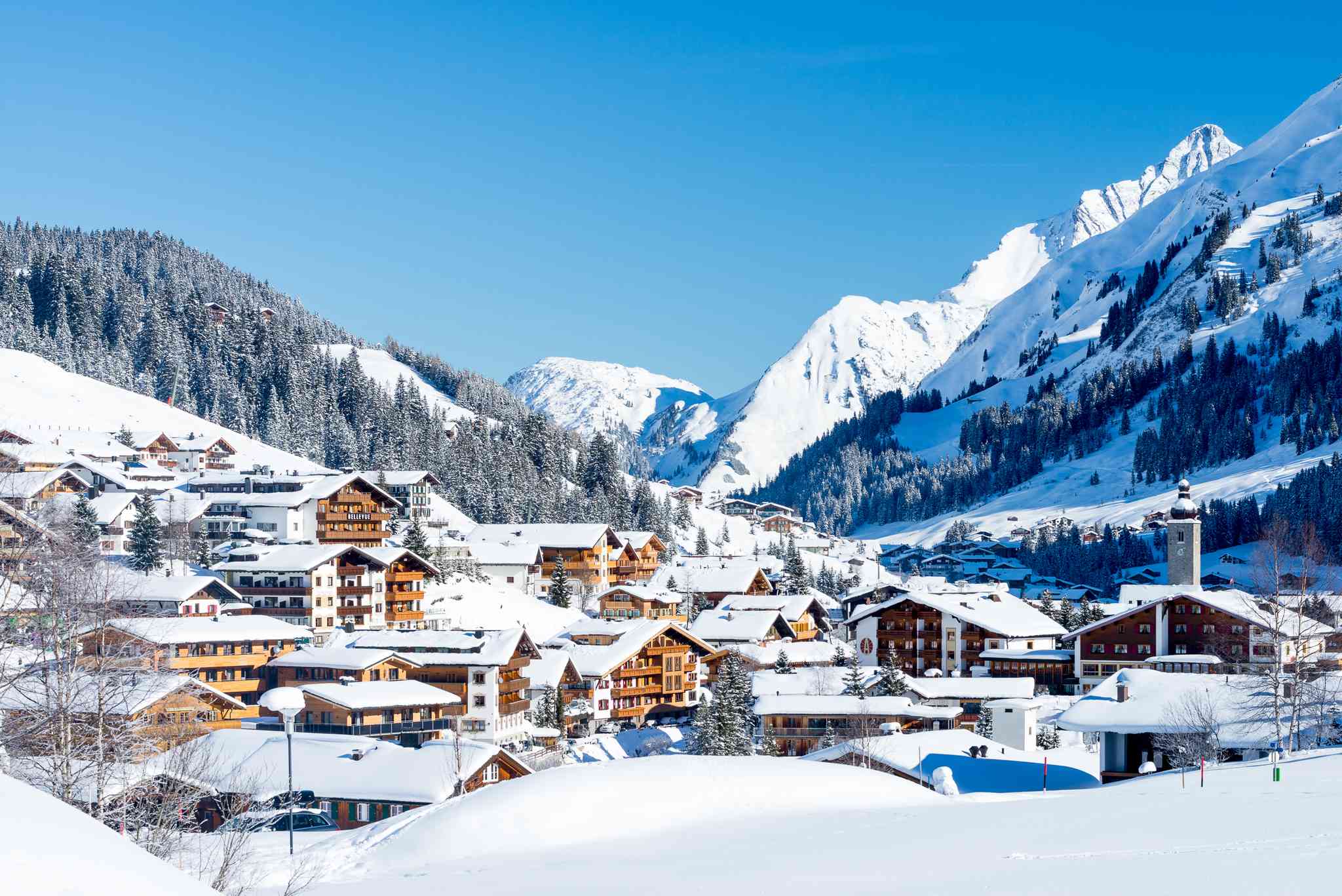 Blick auf die Landschaft von Lech - private Tagesreise von Zurich - Foto 2