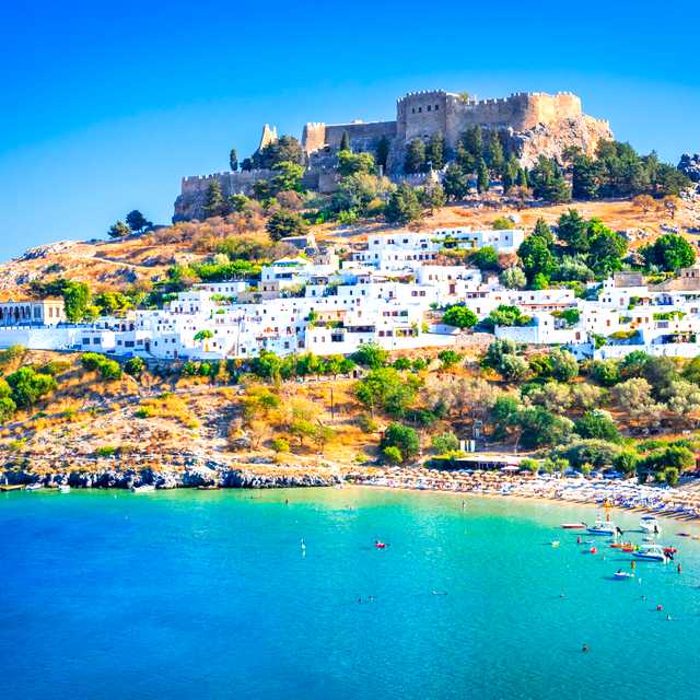 Rhodes City to Lindos and Anthony Quinn Bay: Day trip