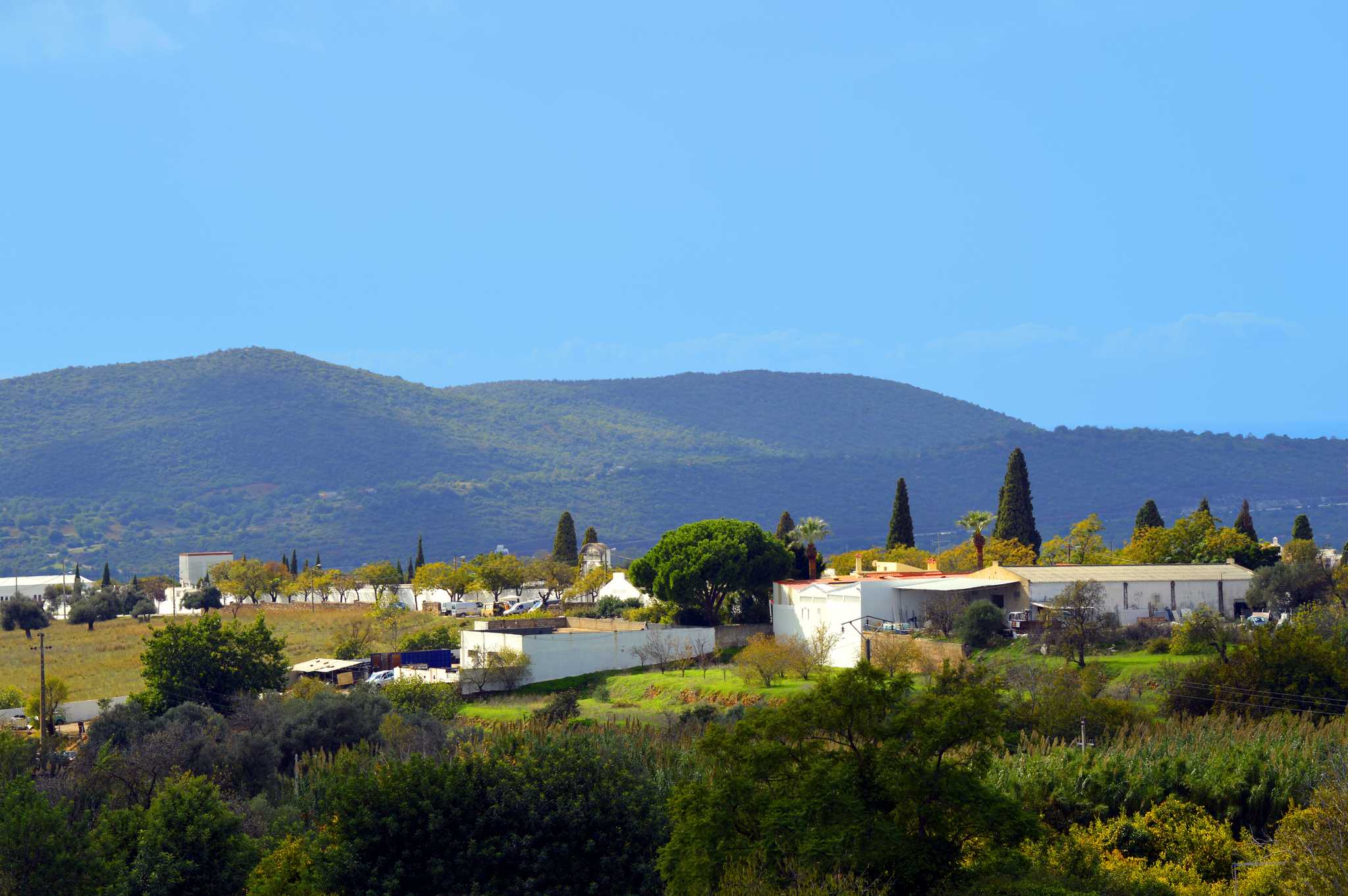 Parada del itinerario en Loule Hills en excursión privada desde Faro City