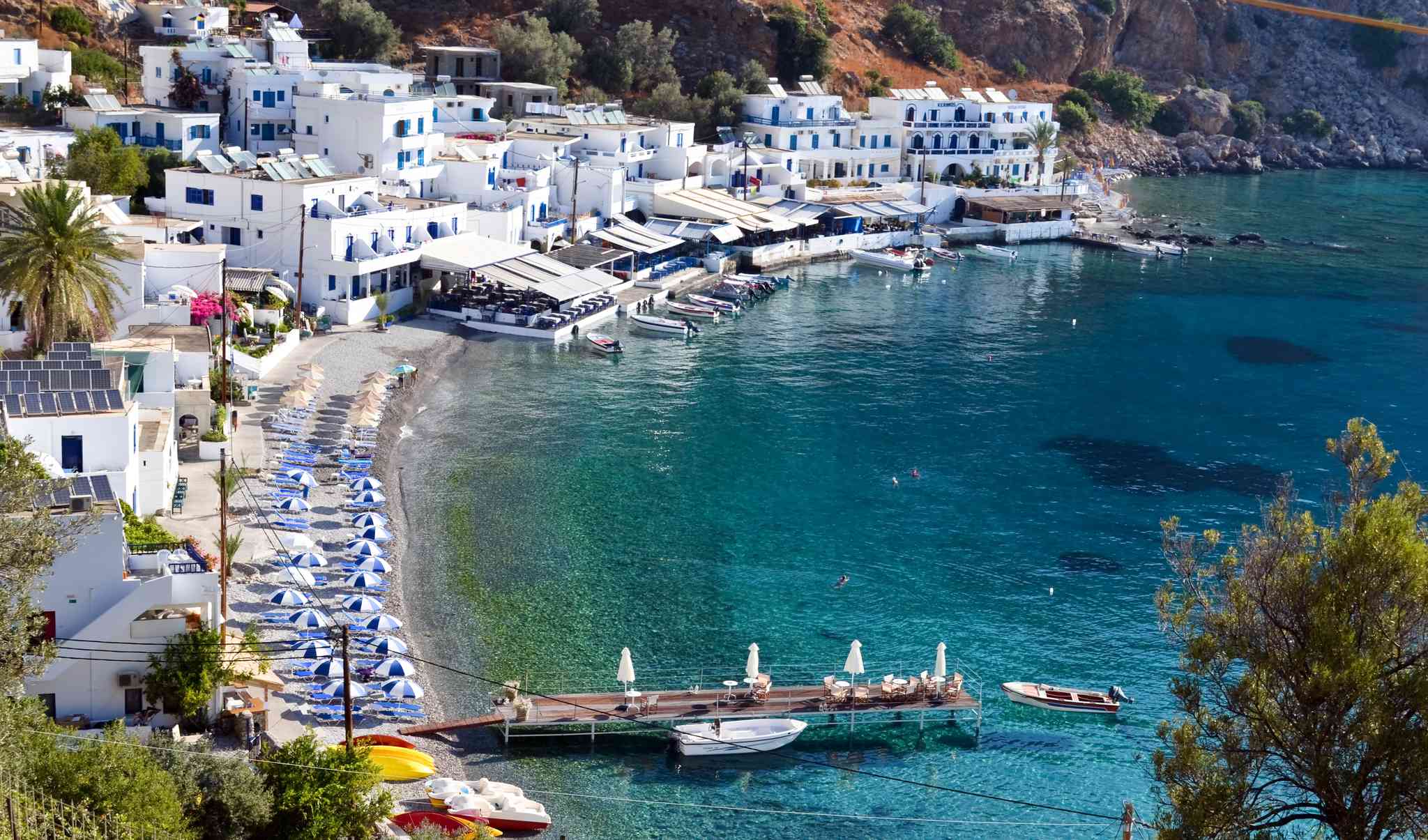 Vue pittoresque de Loutro - excursion privée d'une journée depuis La Canée - photo 2