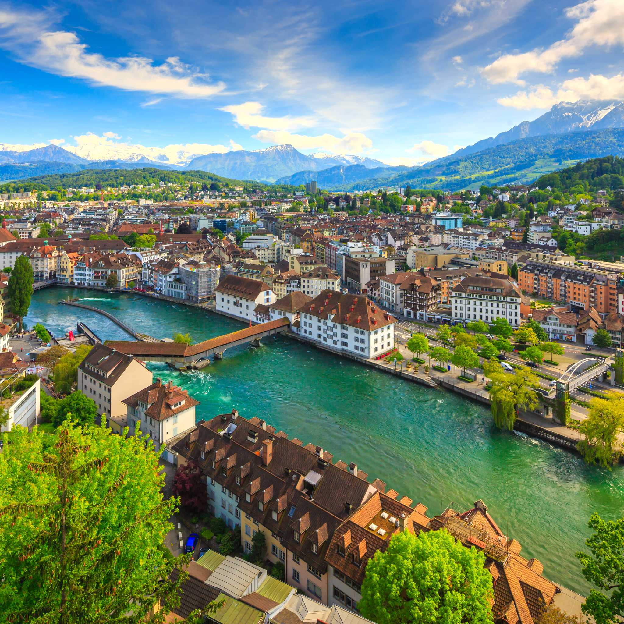Private car transfers in Switzerland from Lucerne