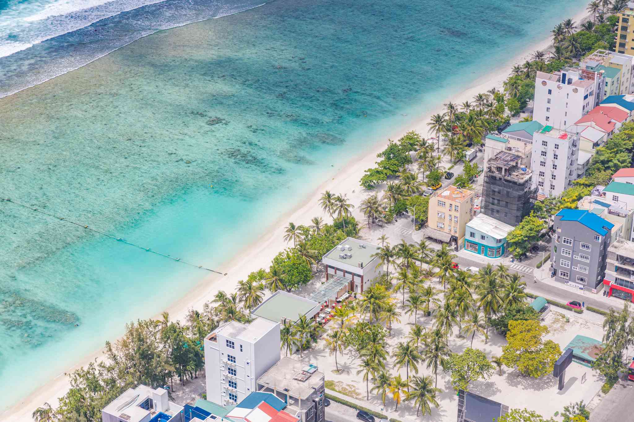 Blick auf die Landschaft von Hulhumale - private Tagesreise von Male - Foto 6