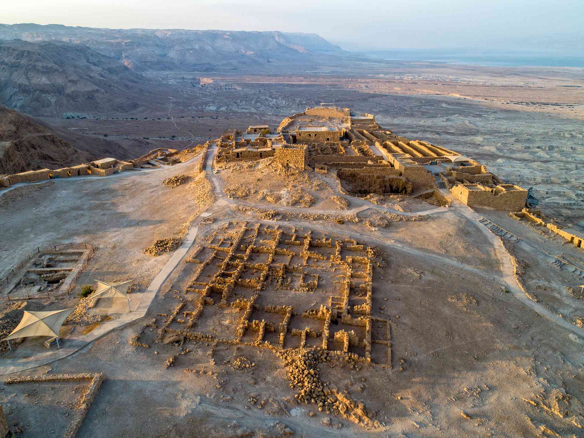 Blick auf die Landschaft von Masada - private Tagesreise von Haifa - Foto 2
