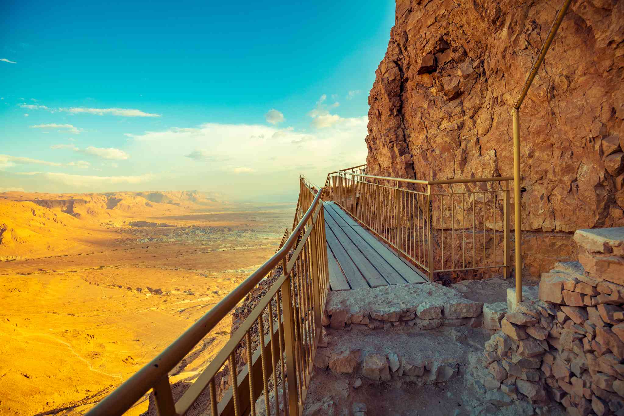Blick auf die Landschaft von Masada - private Tagesreise von Haifa - Foto 4