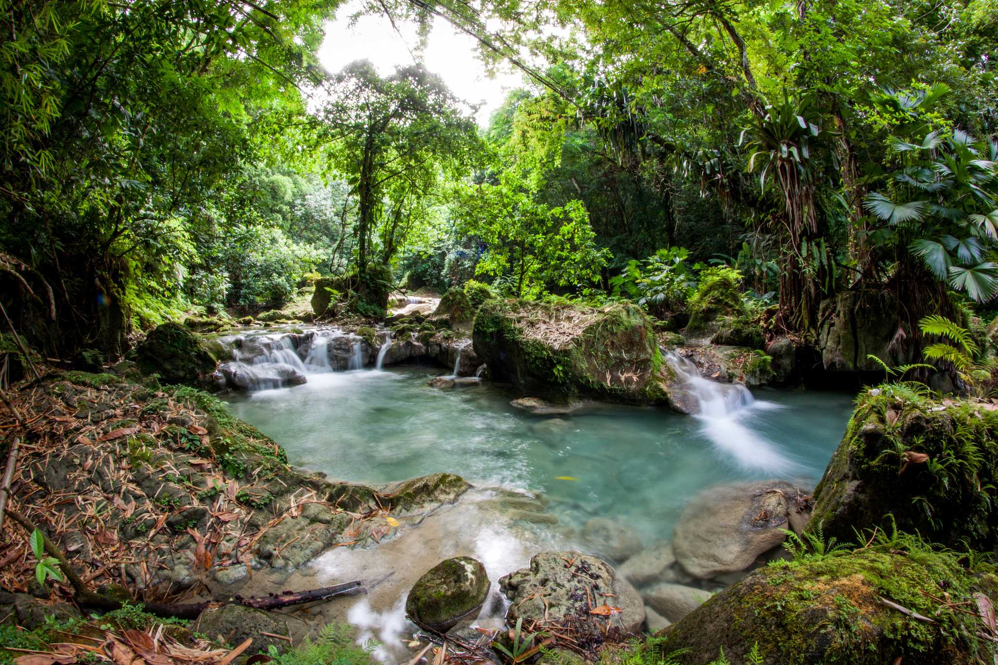 Itinerary stop at Mayfield Falls on private day trip from Montego Bay