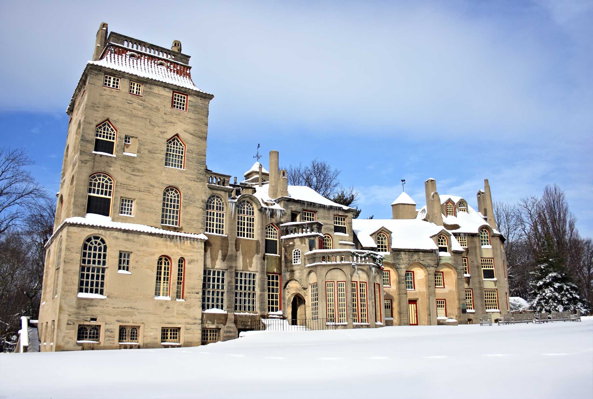 Visit Mercer Museum & Fonthill Castle on the way from philadelphia-pa-us to lancaster-pa-us with Daytrip