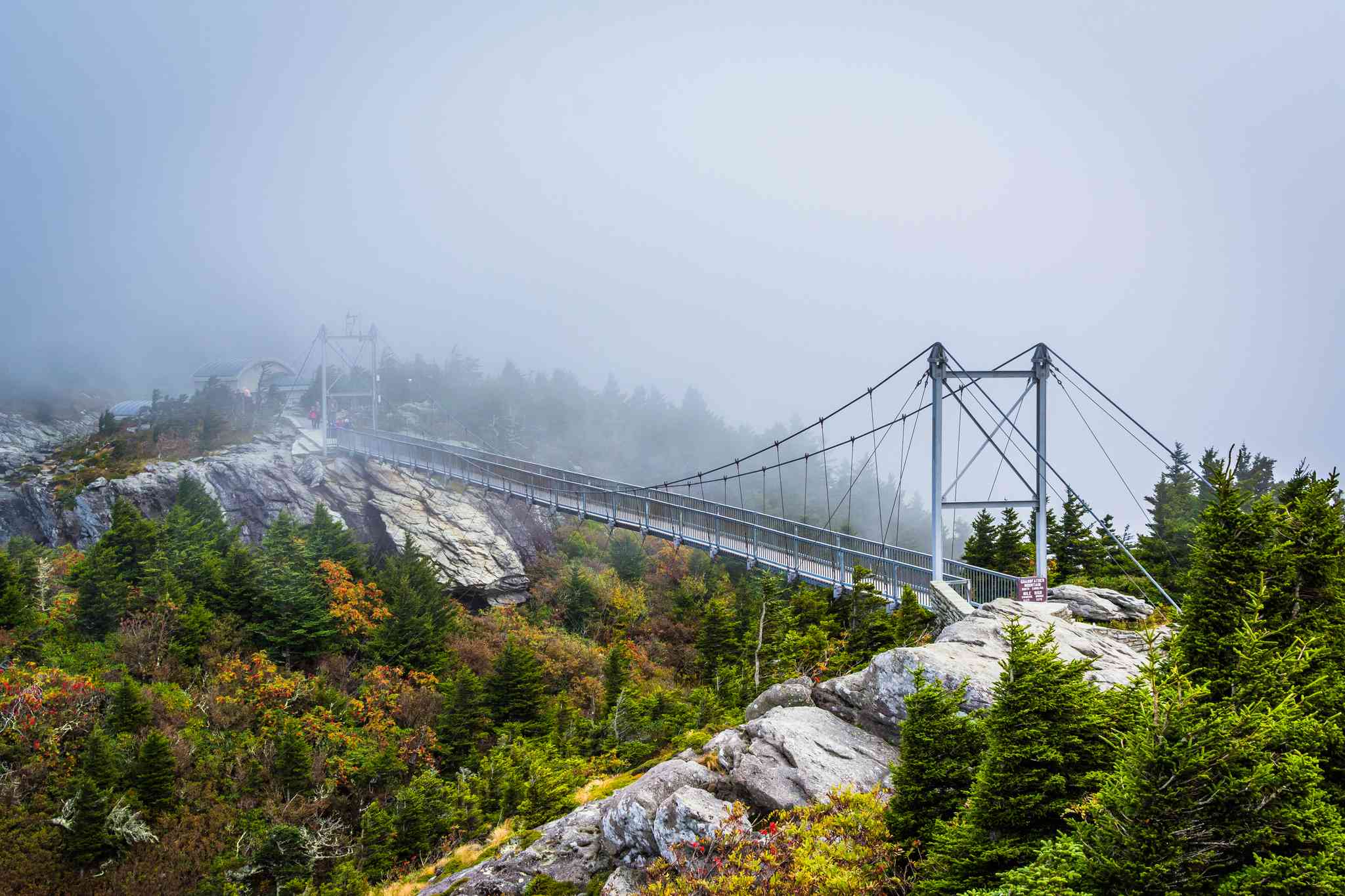 Mile High Swinging Bridge