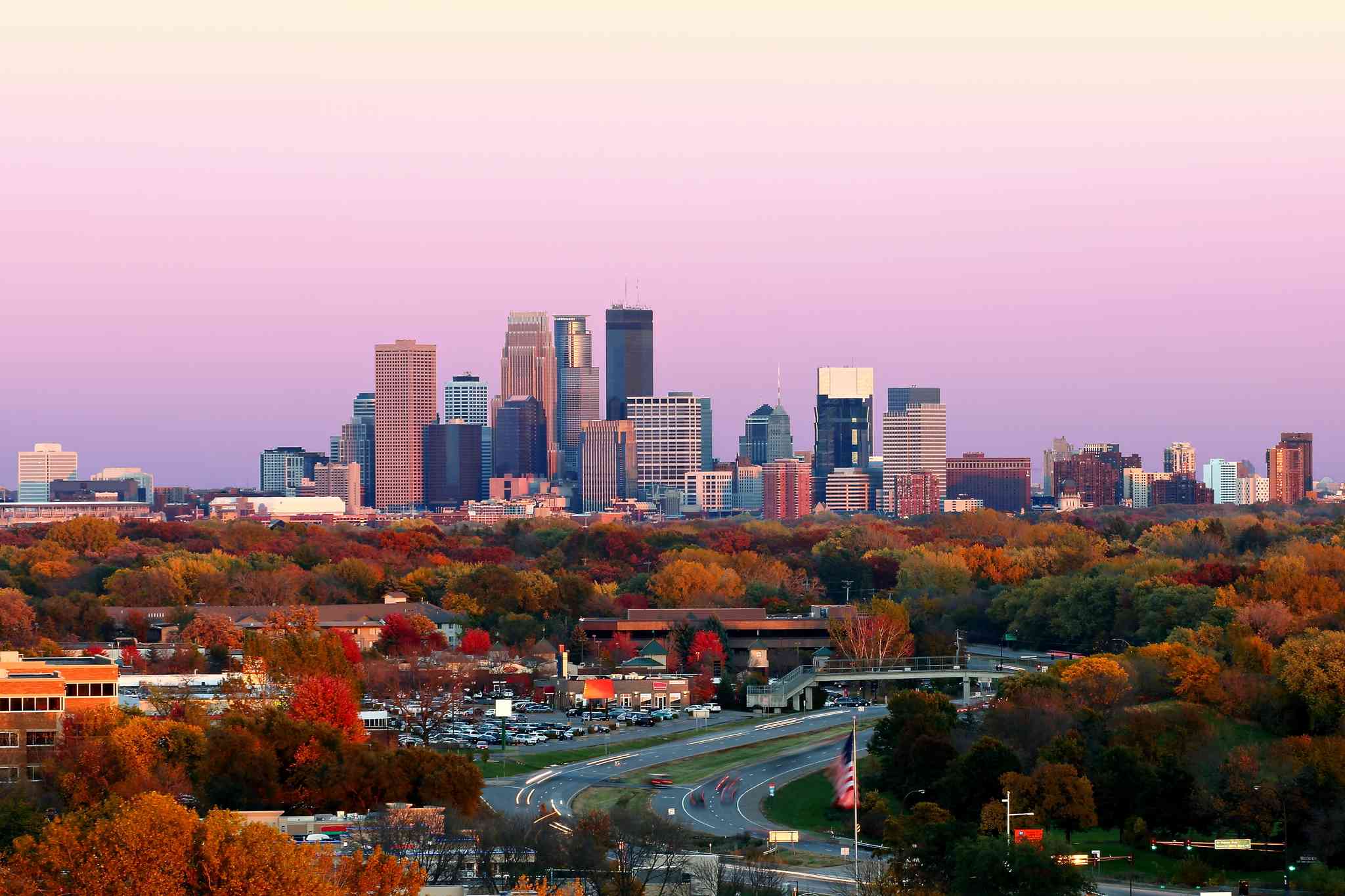 Blick auf die Landschaft von St. Louis, MO - private Tagesreise von Minneapolis, MN - Foto 6