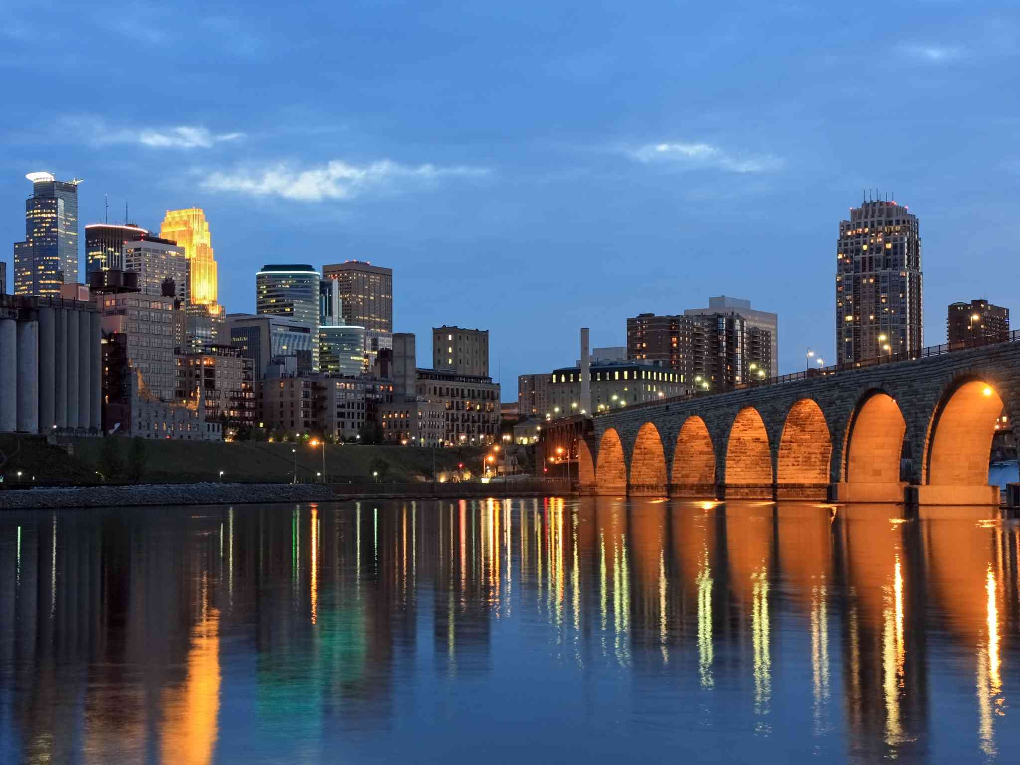 Blick auf die Landschaft von St. Louis, MO - private Tagesreise von Minneapolis, MN - Foto 7
