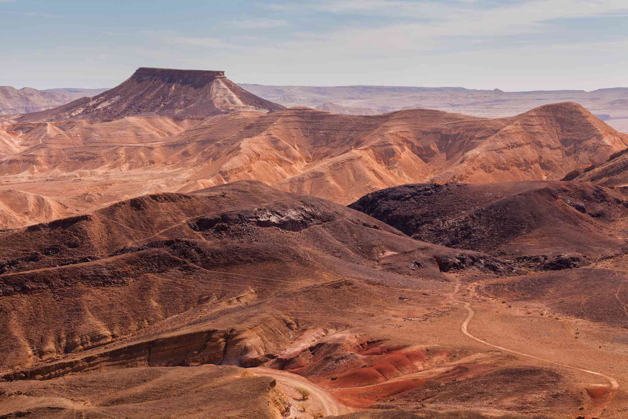 Blick auf die Landschaft von Mitzpe Ramon - private Tagesreise von Jerusalem - Foto 2