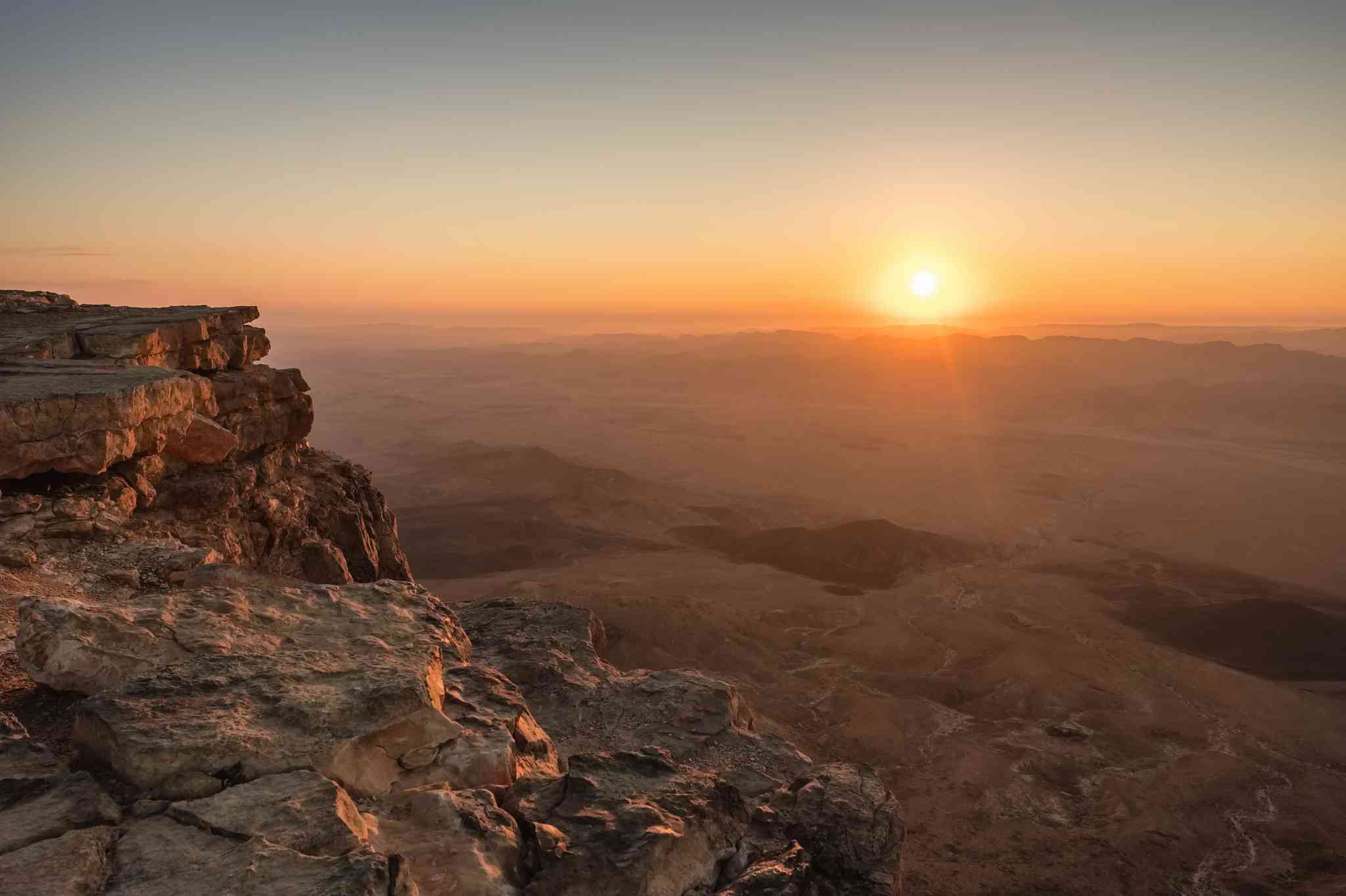 Blick auf die Landschaft von Mitzpe Ramon - private Tagesreise von Jerusalem - Foto 3