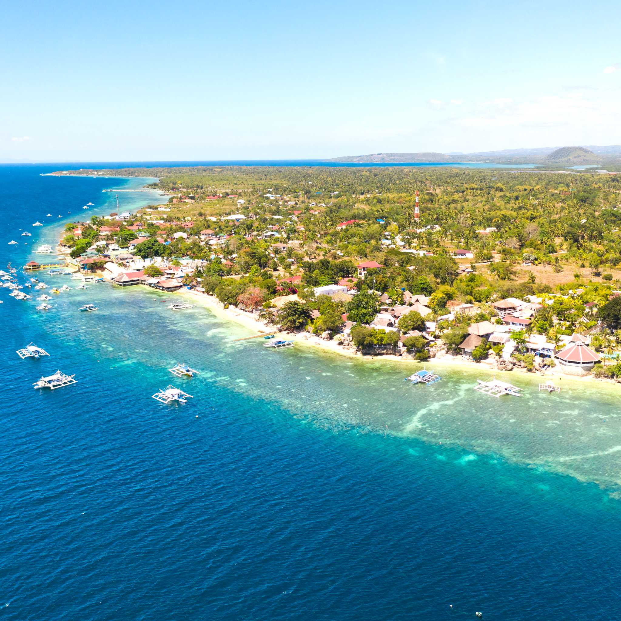 Private car transfers in Philippines from Moalboal