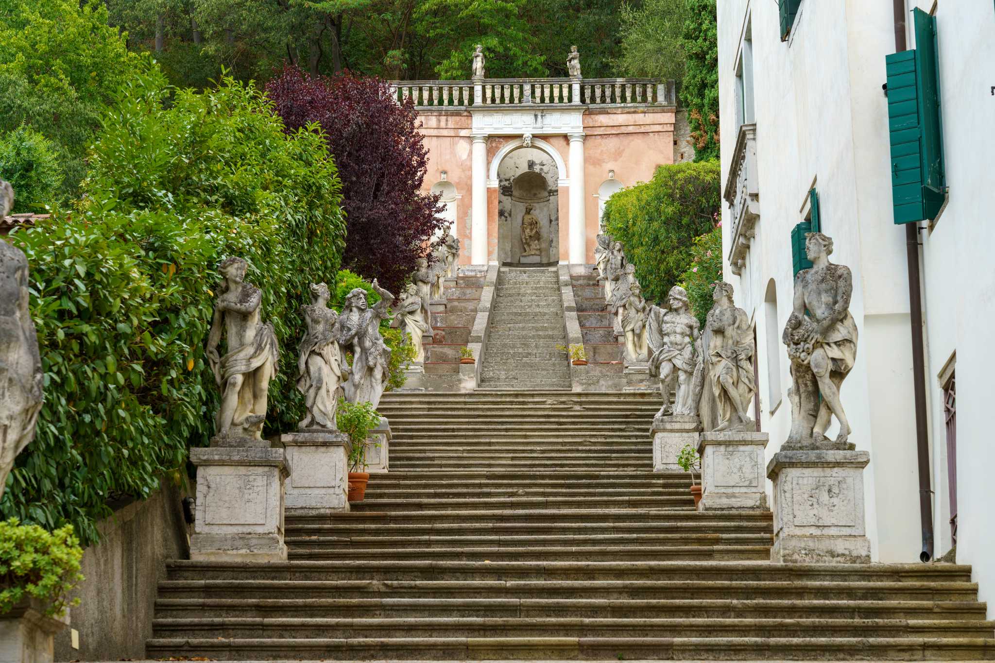 Parada del itinerario en Monselice en excursión privada desde Venice