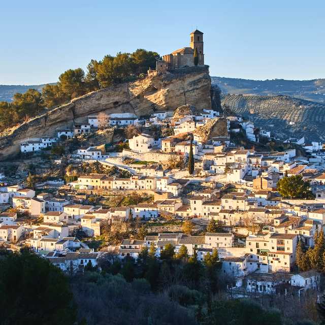 Malaga to Granada and Montefrio: Private day trip