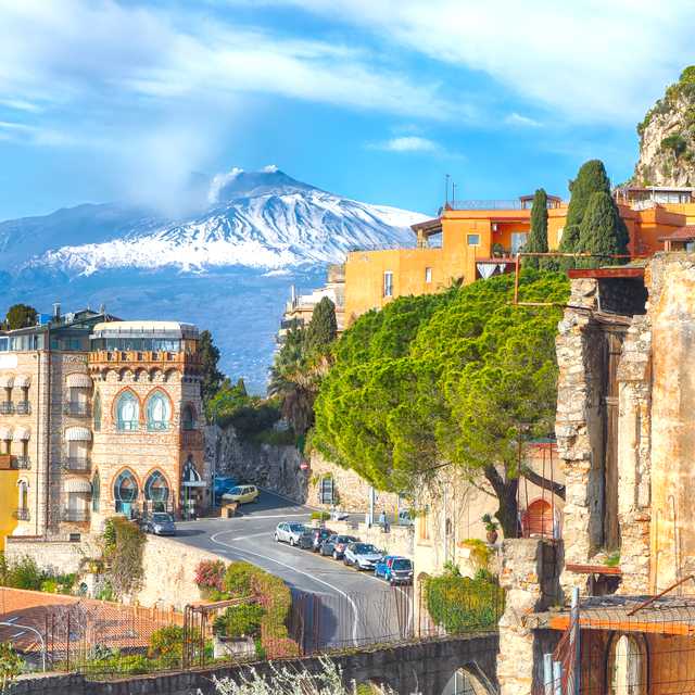 Catania to Mount Etna and Taormina: Private day trip