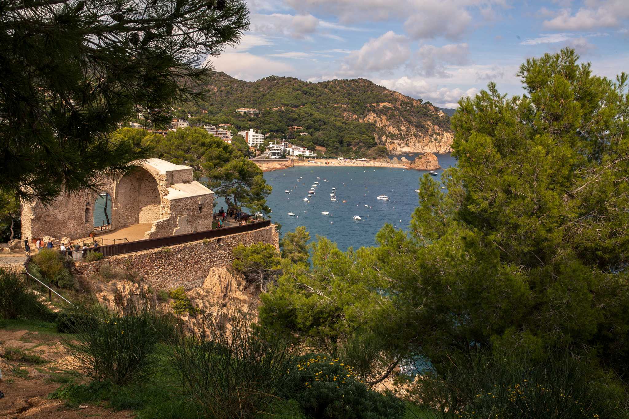 Muralles de Tossa de Mar में निजी कार स्थानांतरण सेवाएं - स्पेन में Muralles de Tossa de Mar का दर्शनीय दृश्य